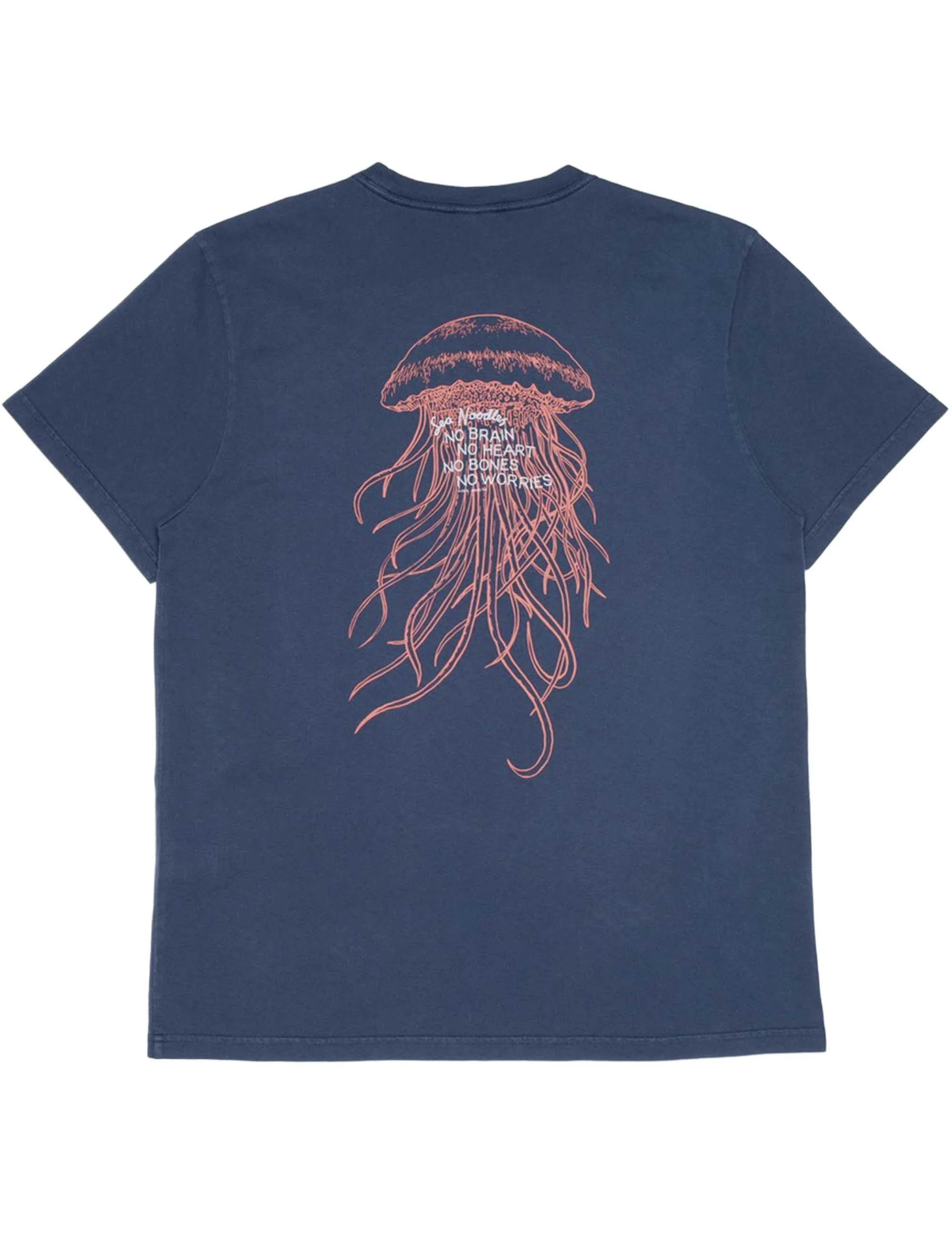 Roy Sea Noodles T-Shirt - Dark Blue