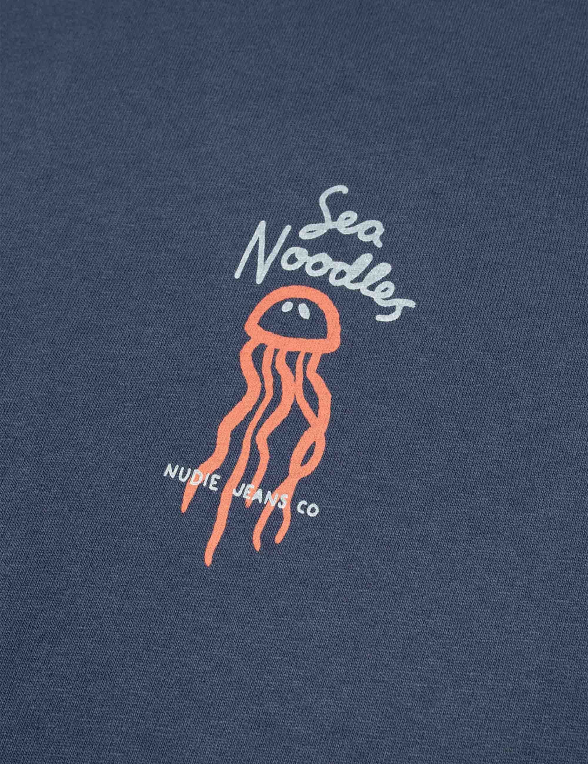 Roy Sea Noodles T-Shirt - Dark Blue - Image 7