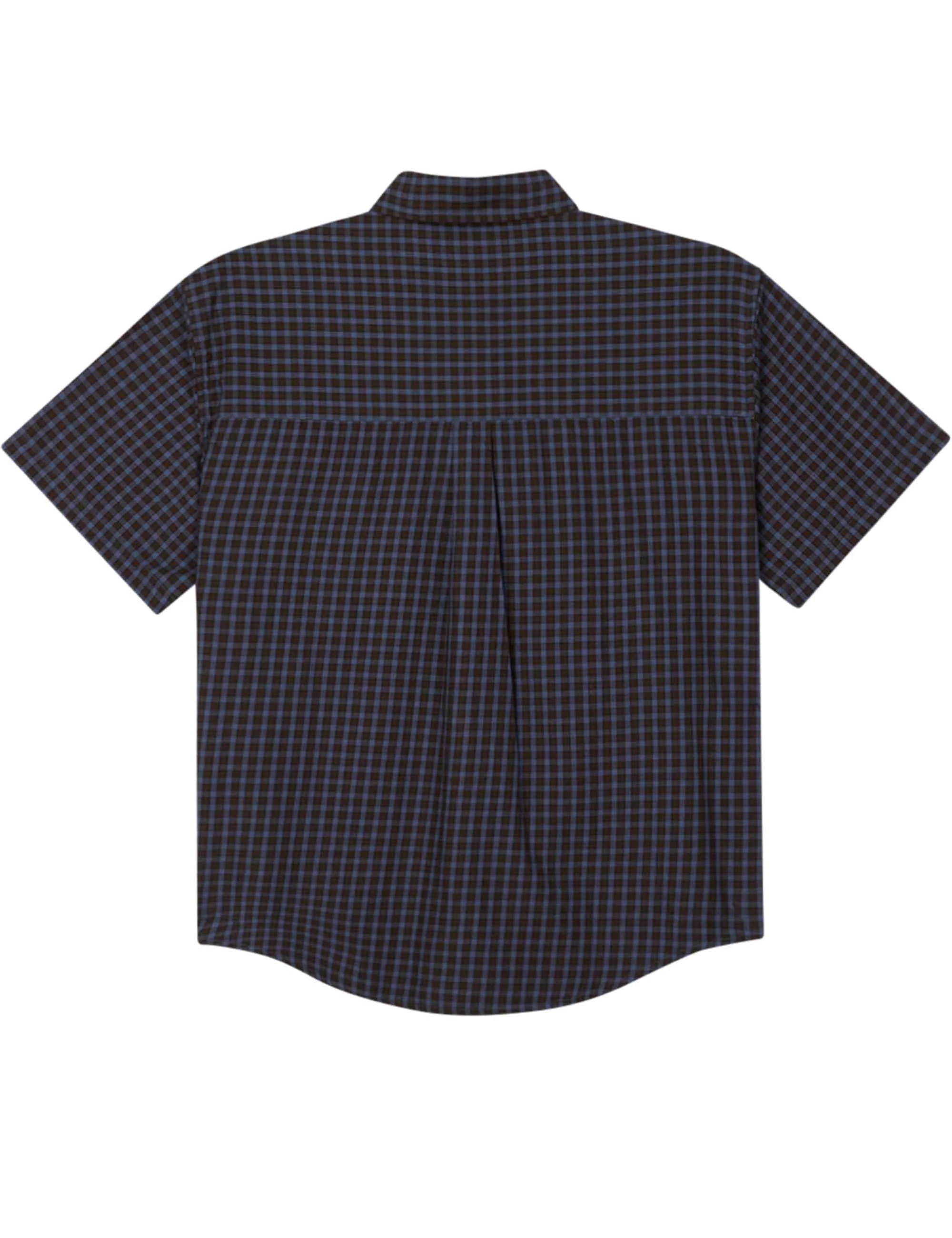 Big Wig Otis Short Sleeve Shirt - Dull Blue Multi - Image 2