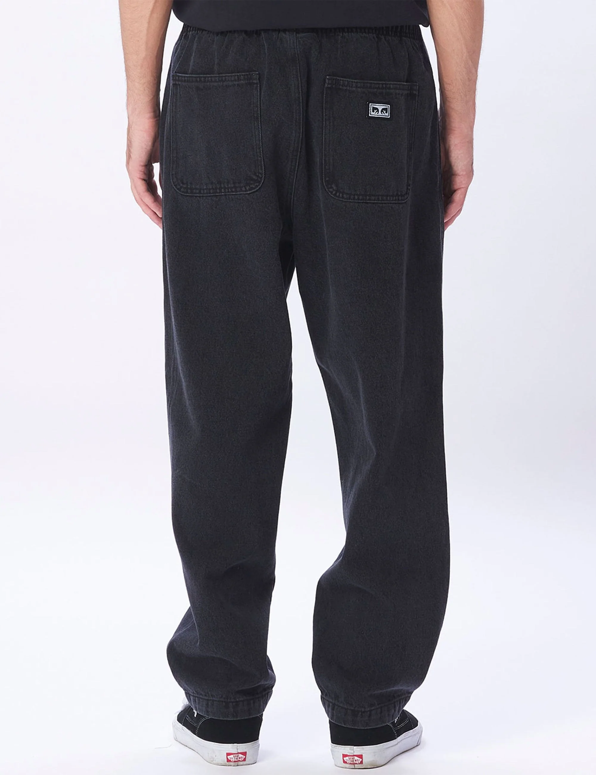 Easy Denim Pant - Faded Black - Image 4