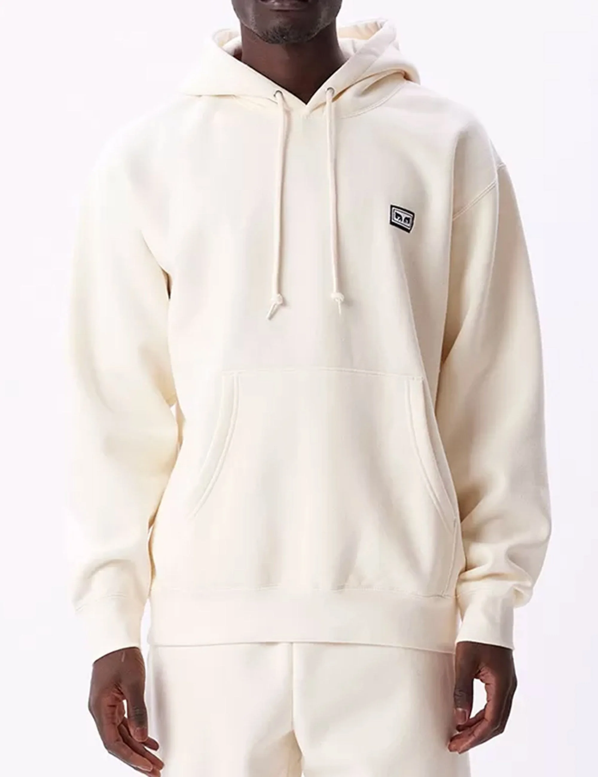 Established Works Eyes Hooded Sweat - Unbleached - Image 3