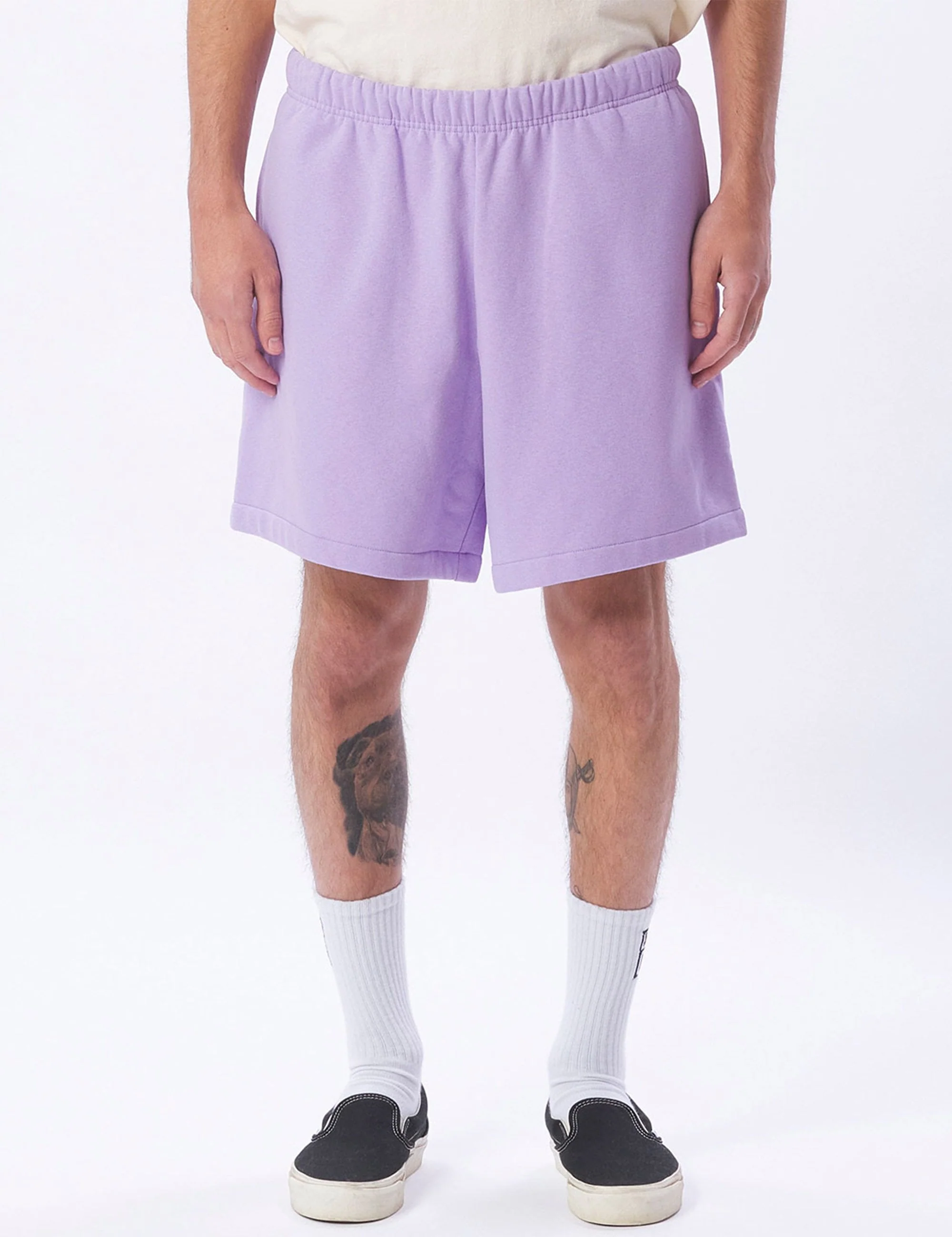 Established Works Eyes Sweat Shorts - Digital Lavender