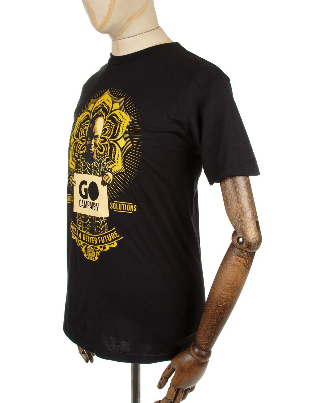 Go Campaign T-shirt - Black - Image 3