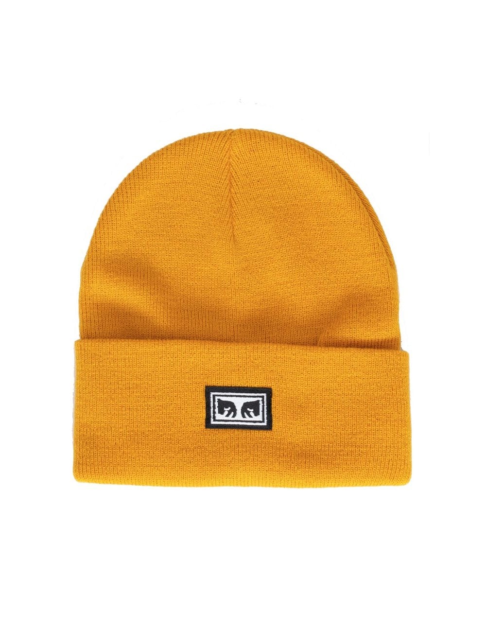 Icon Eyes Beanie Hat - Satin Brass