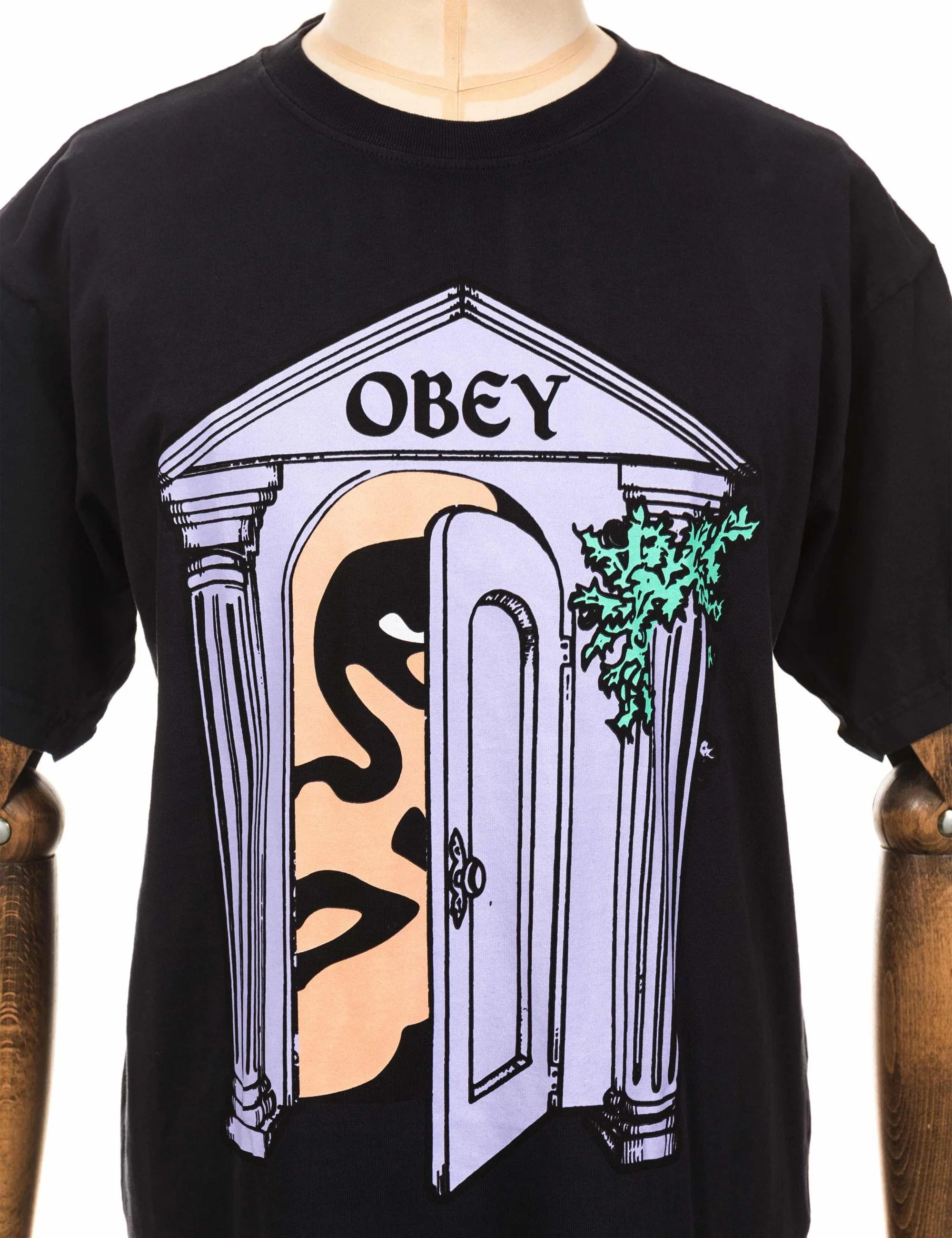 Mausoleum Heavyweight Classic Box T-Shirt - Off Black - Image 3
