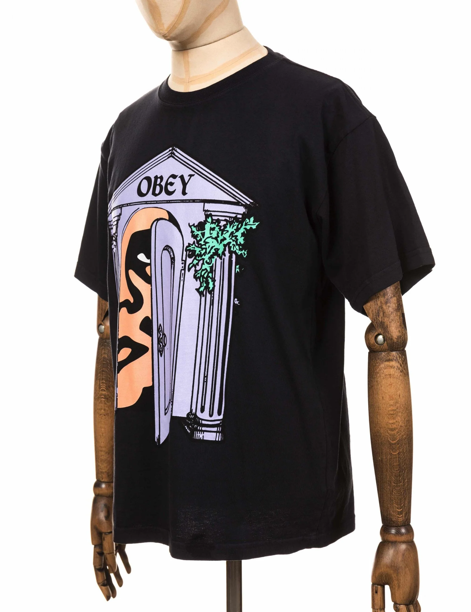 Mausoleum Heavyweight Classic Box T-Shirt - Off Black - Image 4
