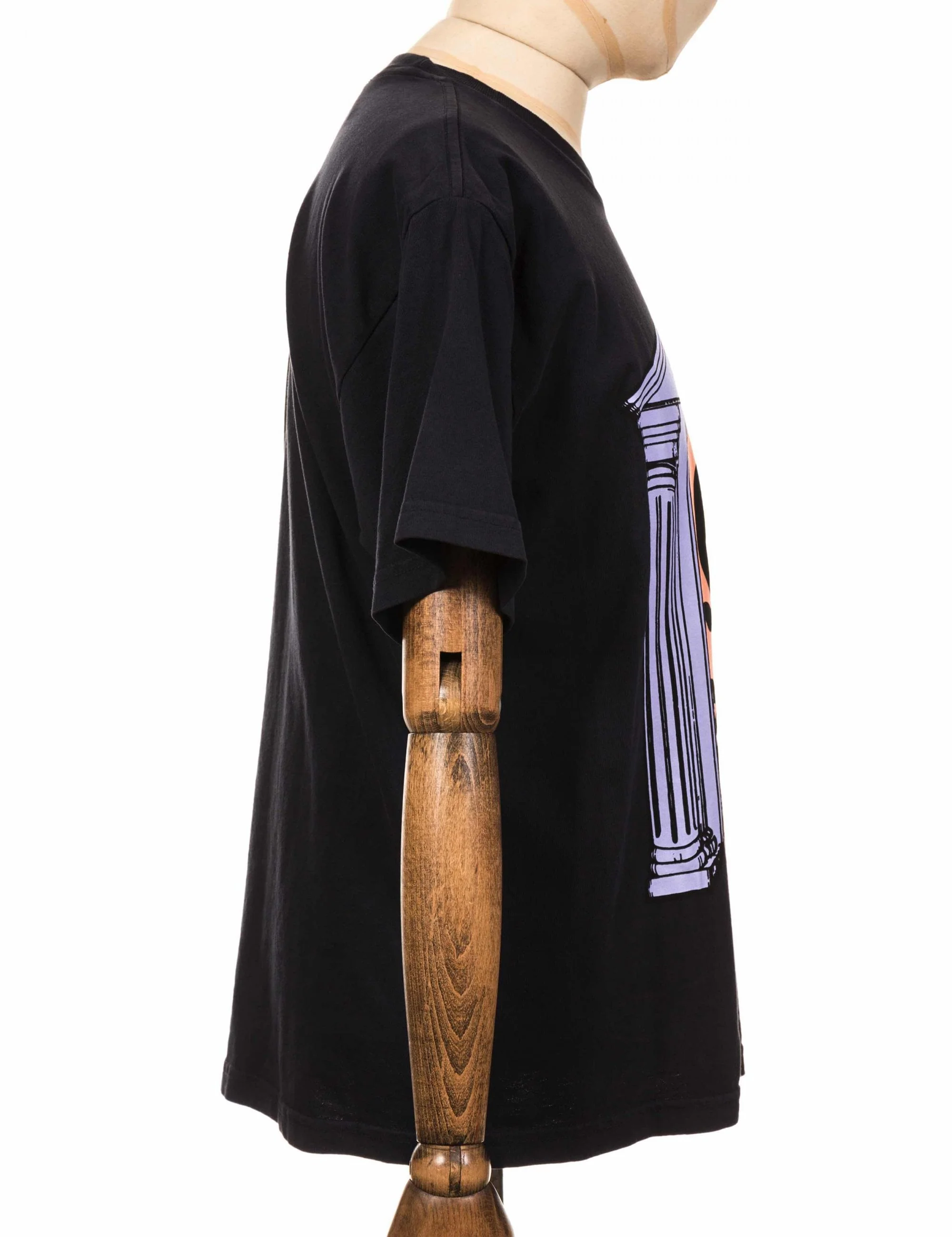 Mausoleum Heavyweight Classic Box T-Shirt - Off Black - Image 5