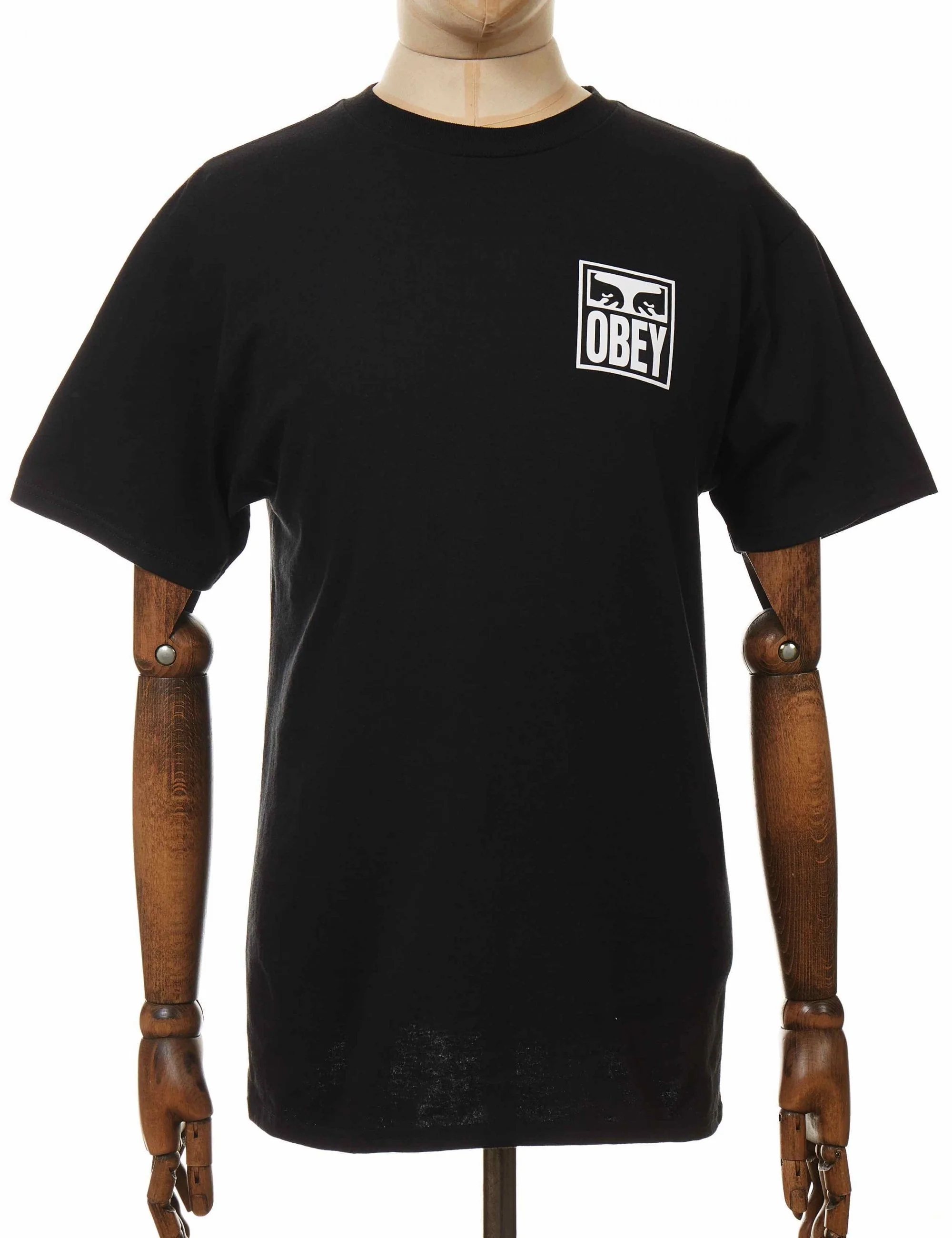 Obey Eyes Icon 2 T-Shirt - Black - Image 3