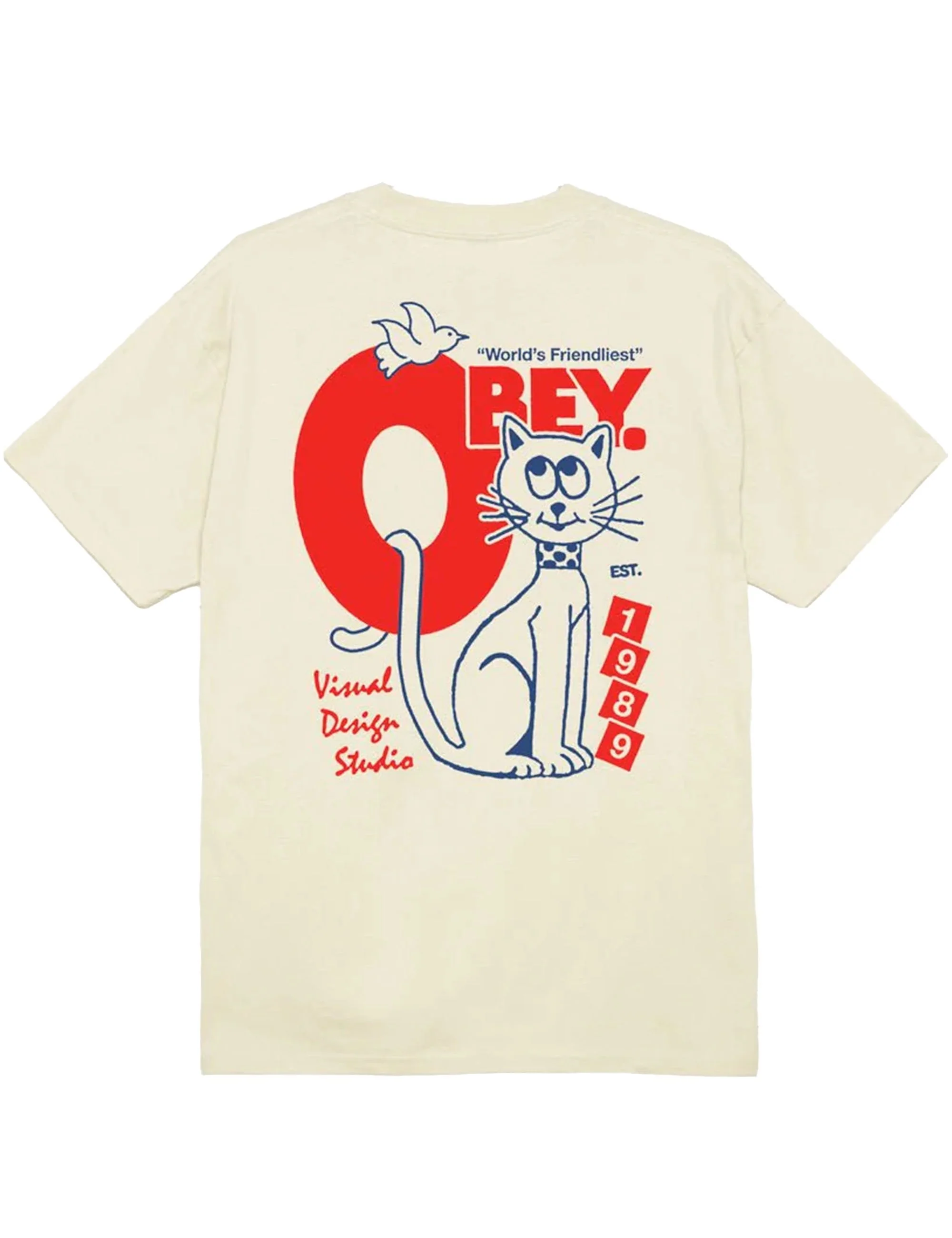World's Friendliest T-Shirt - Cream