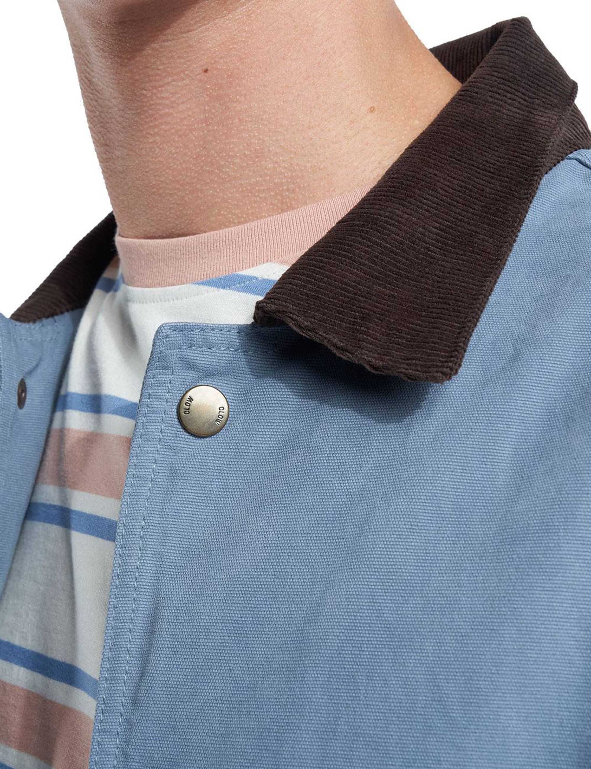 Paisley Jacket - Blue Grey - Image 3