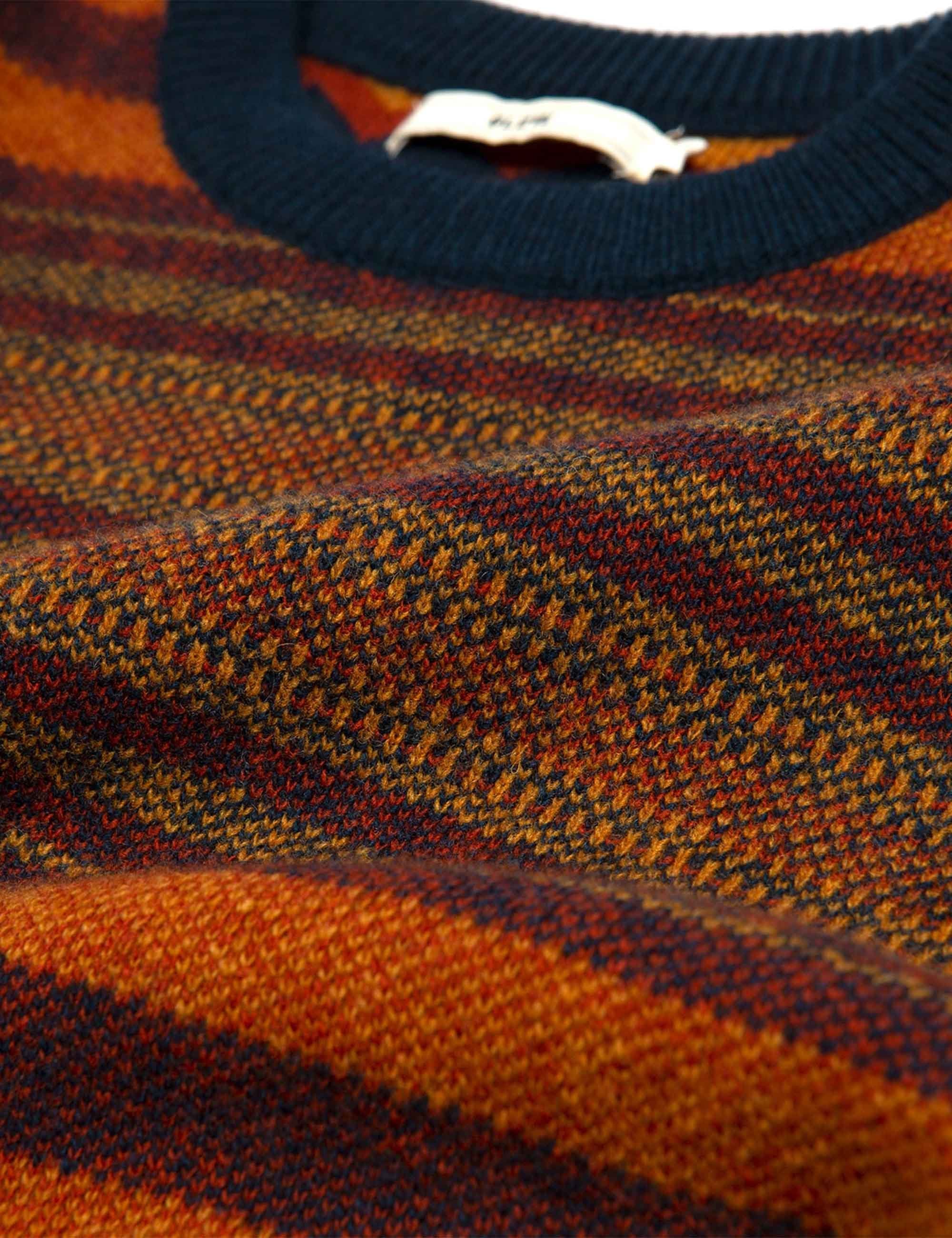 Shift Knit Sweater - Brick - Image 5