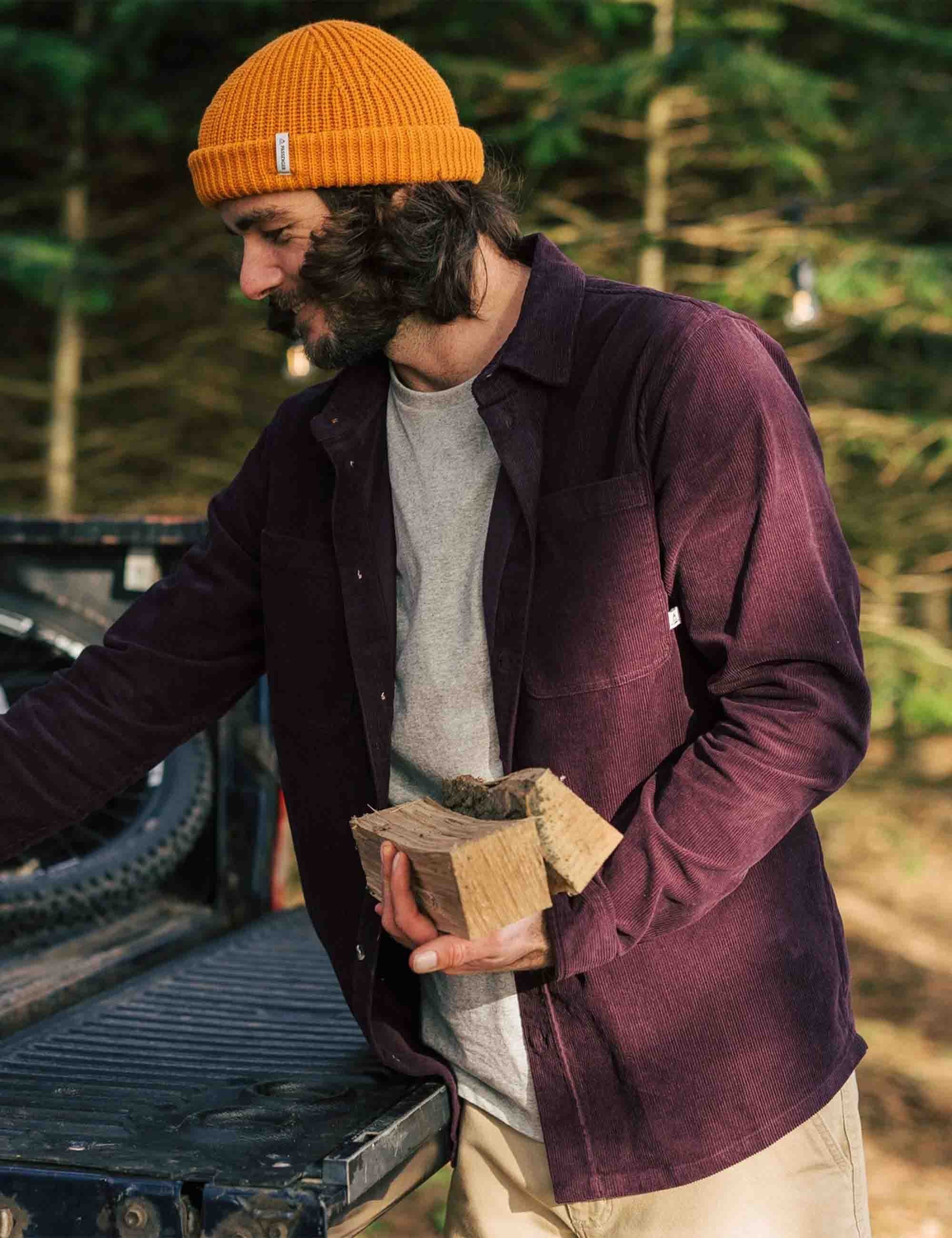Backcountry Cord Shirt - Deep Plum - Image 4