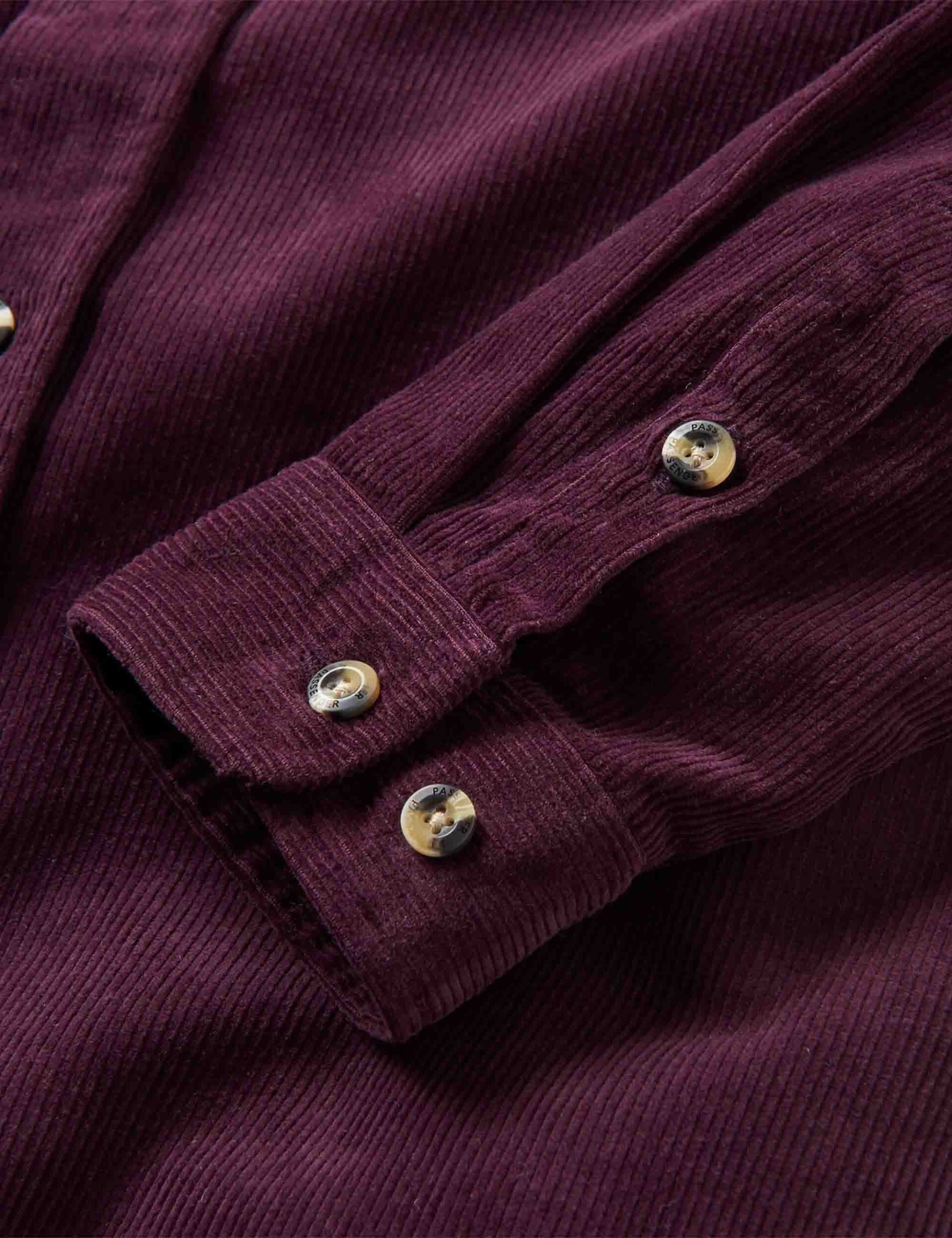 Backcountry Cord Shirt - Deep Plum - Image 6