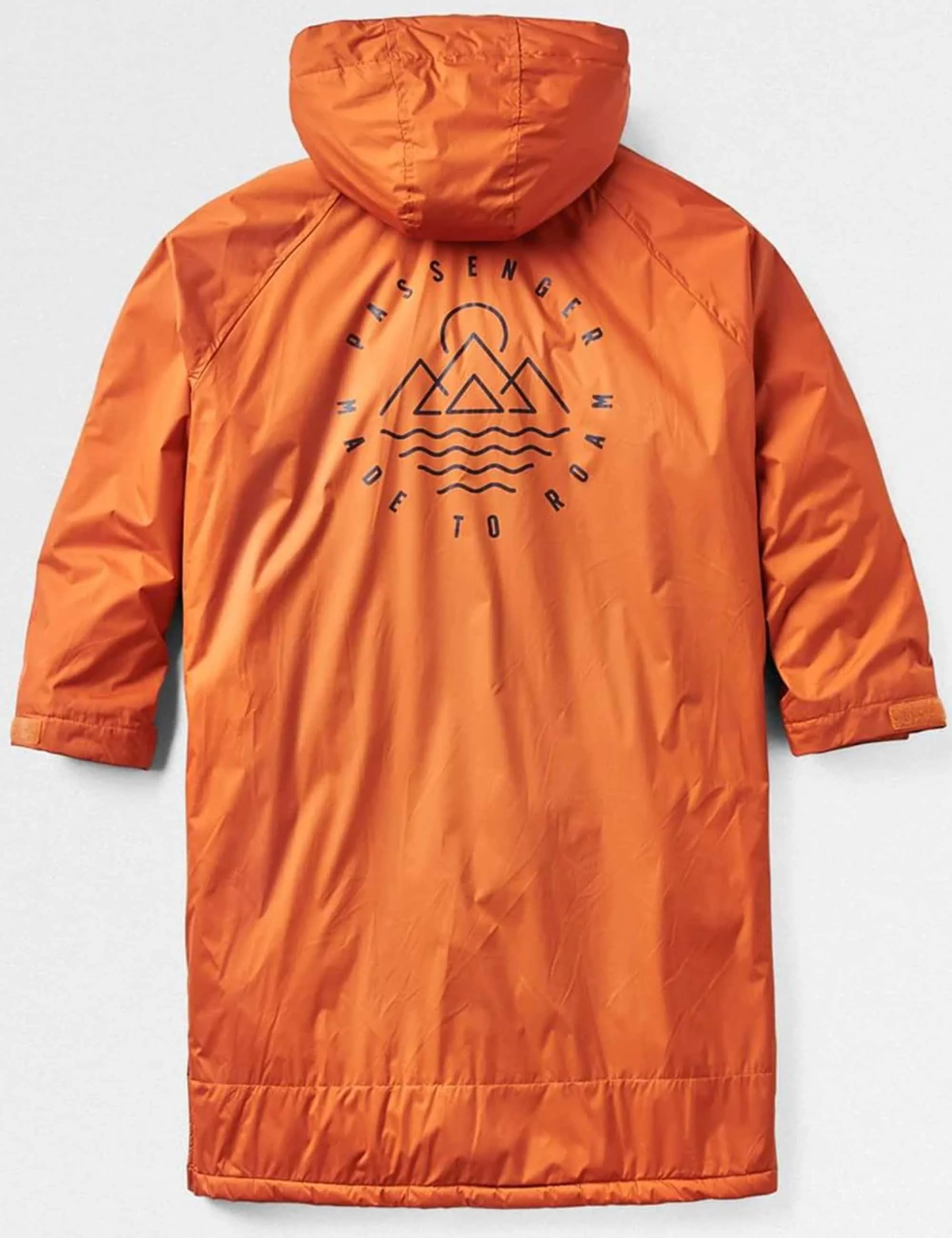 Escapism Sherpa Lined Changing Robe - Rust - Image 3