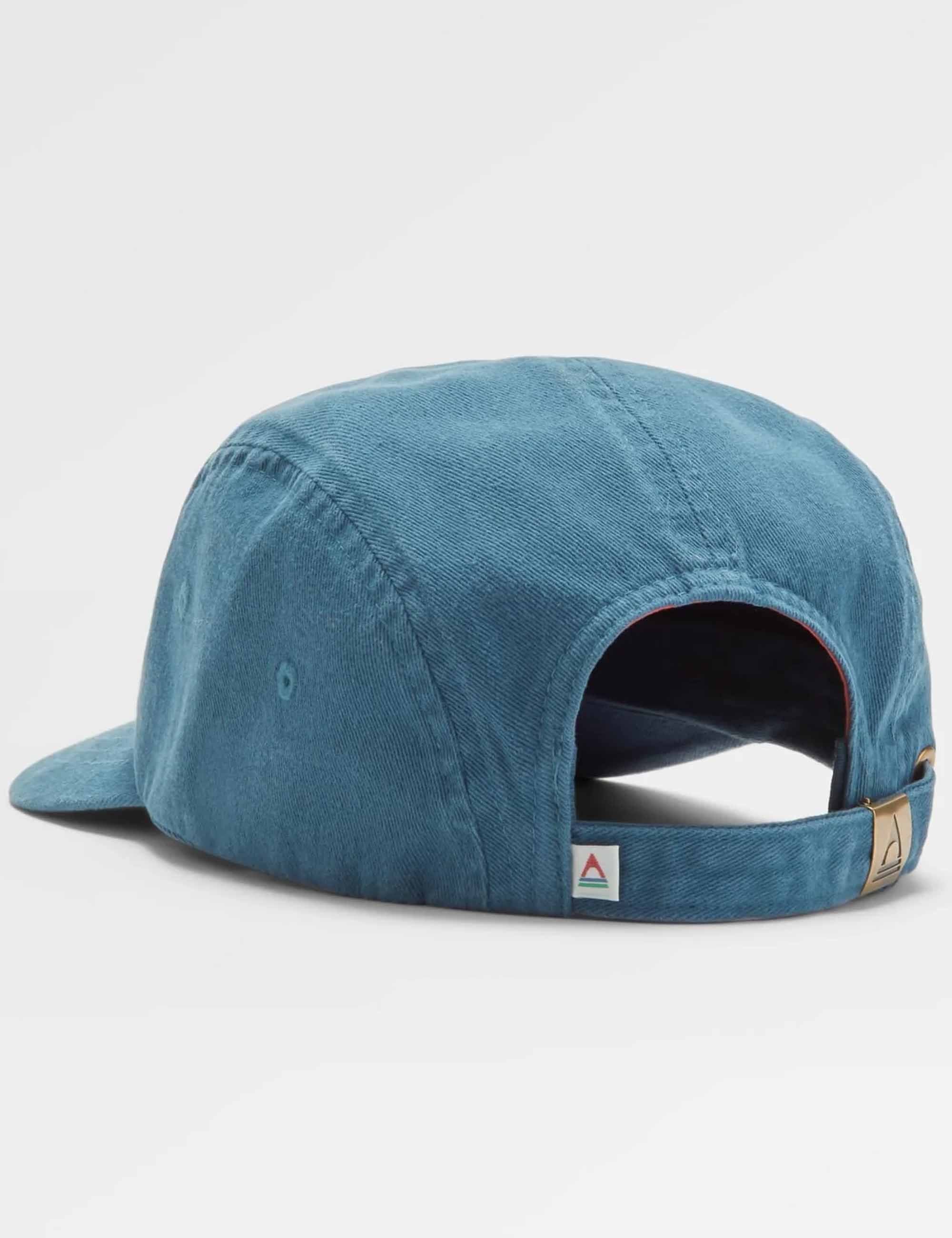 Fixie Recycled 5 Panel Cap - Tidal Blue - Image 3
