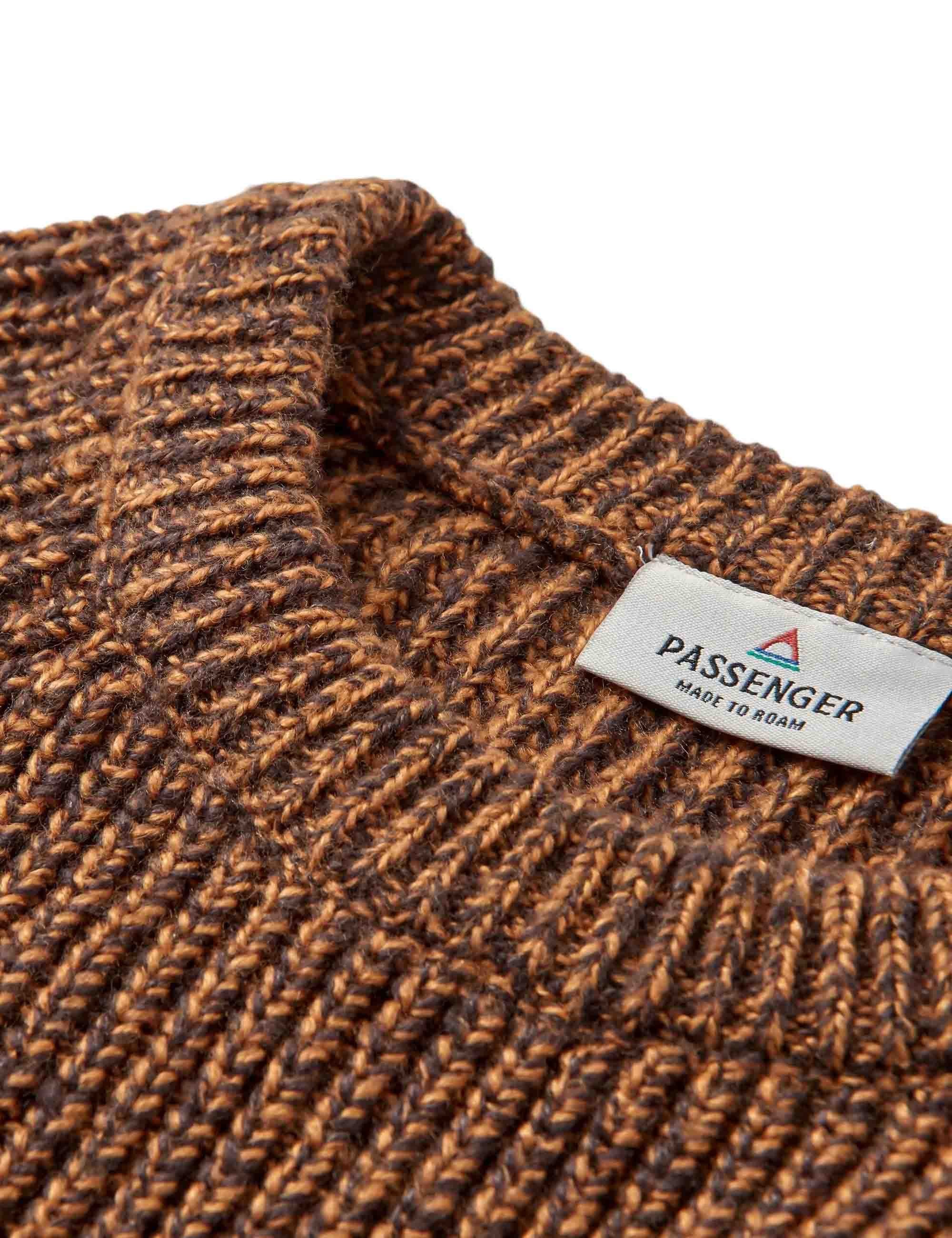 Fog Recycled Knitted Jumper - Dusty Ochre - Image 4