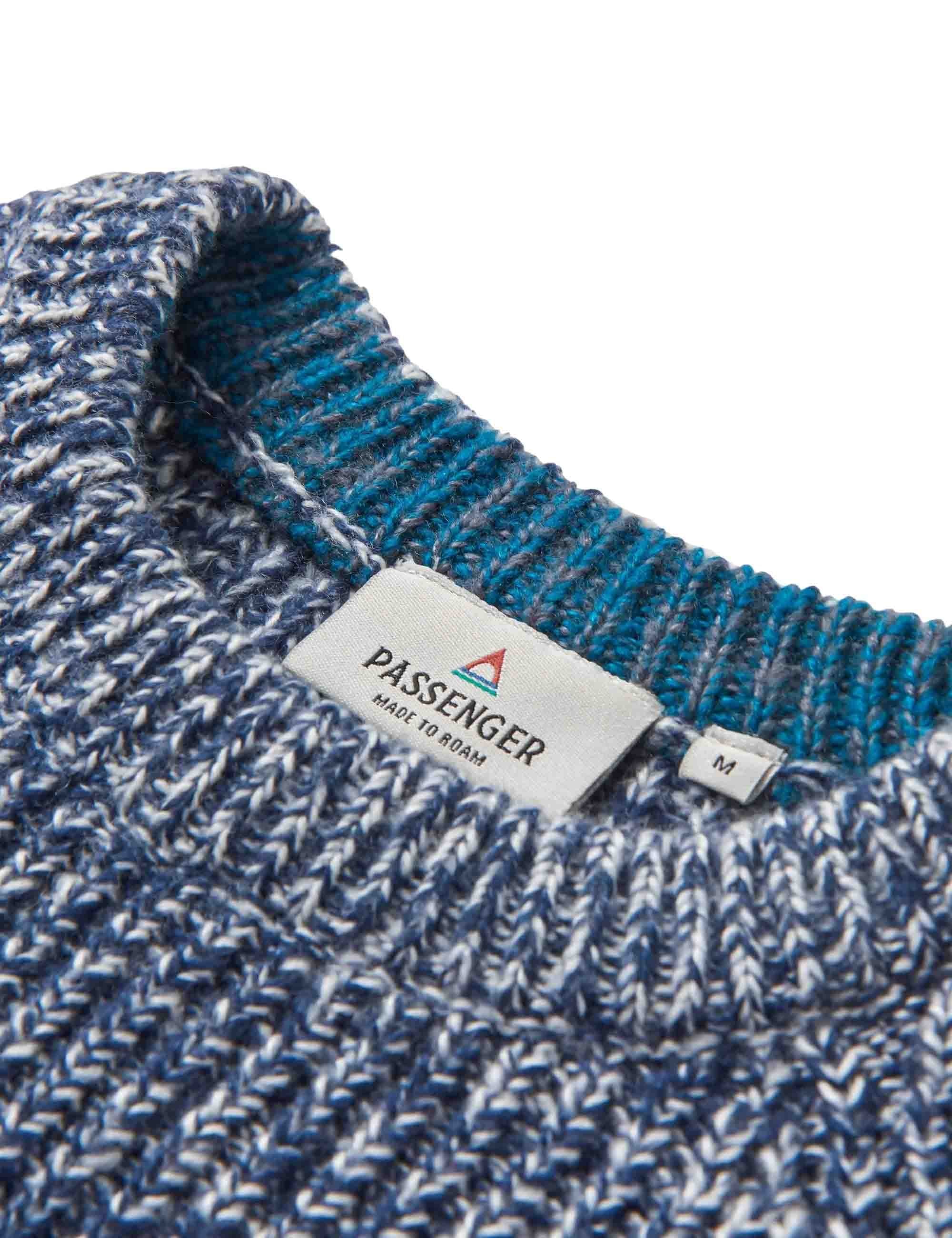 Fog Recycled Knitted Jumper - Grey Marl - Image 6