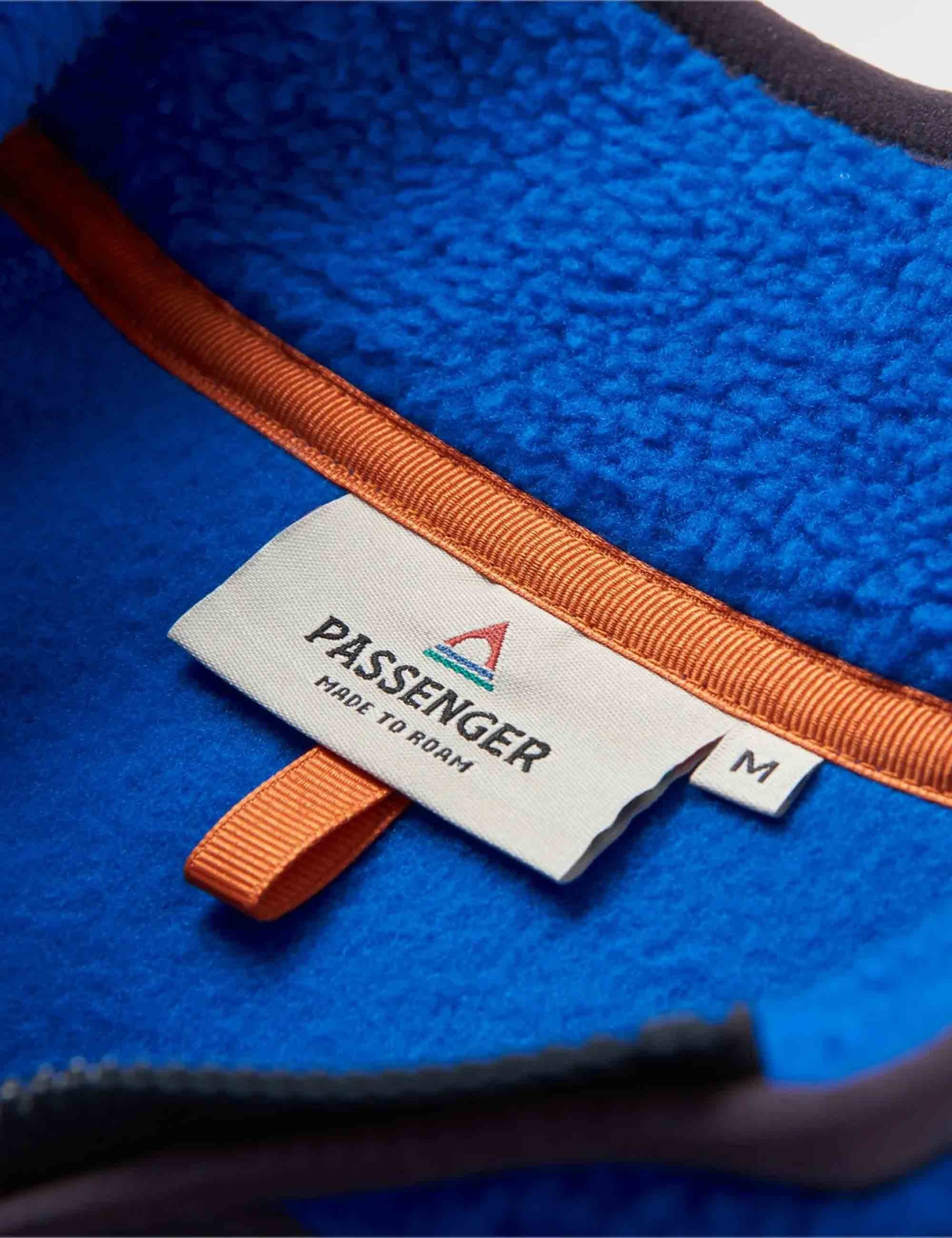 Offgrid 2.0 1/2 Zip Sherpa Fleece - Azure Blue - Image 2