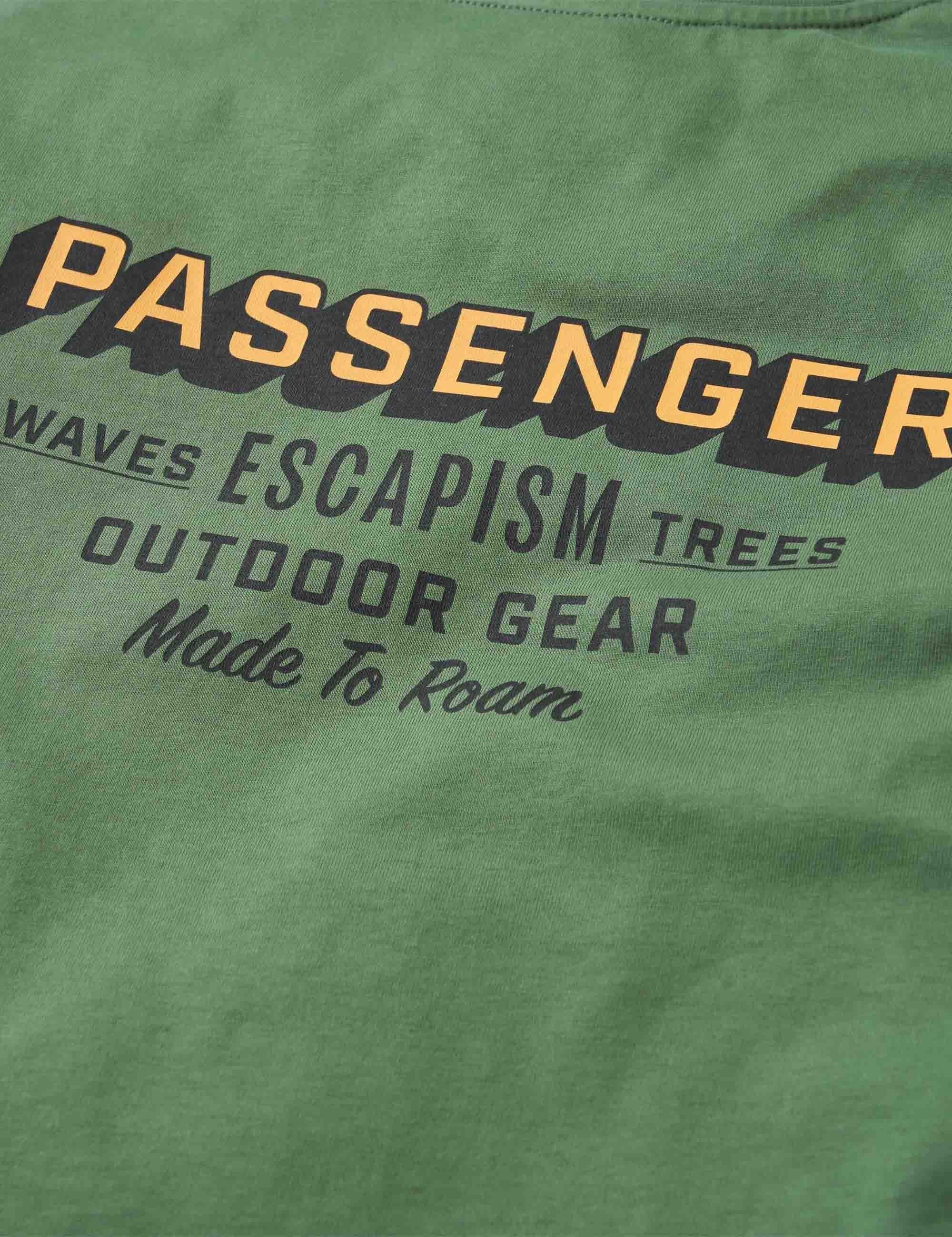 Outdoor Gear Organic Cotton T-Shirt - Wild Green - Image 6