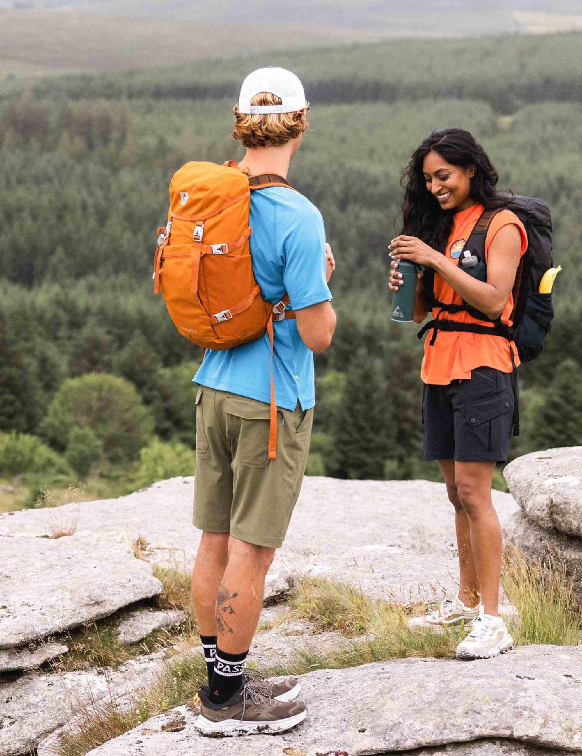 Trailscape 18L Recycled Backpack - Sunrise Orange - Image 2