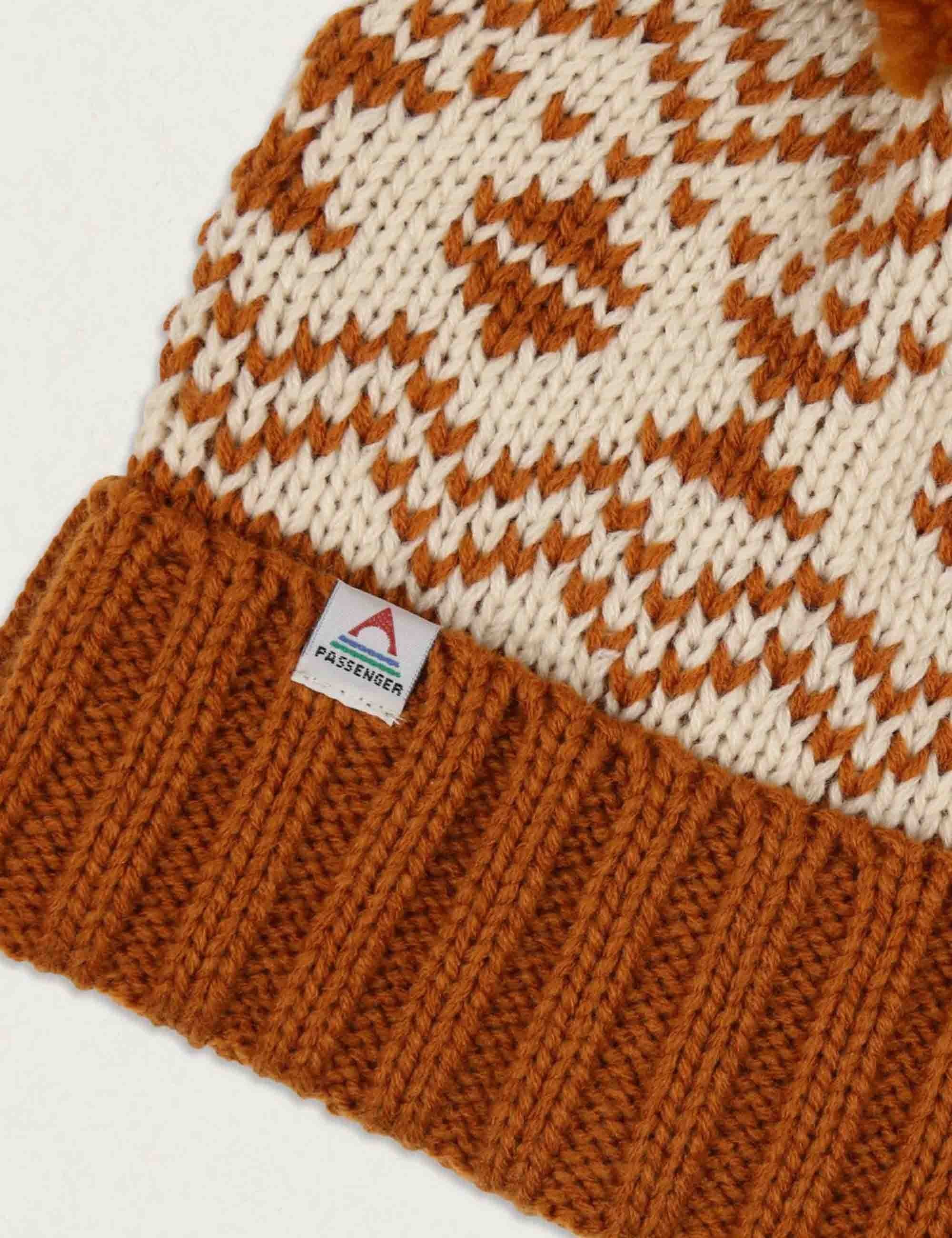 West Coast Bobble Hat - Glazed Ginger - Image 2