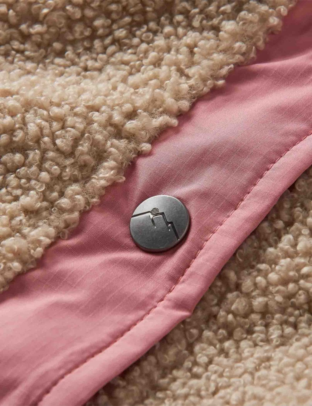 Women's Call Hooded Fleece Hood - Feather/Biscuit - Image 2