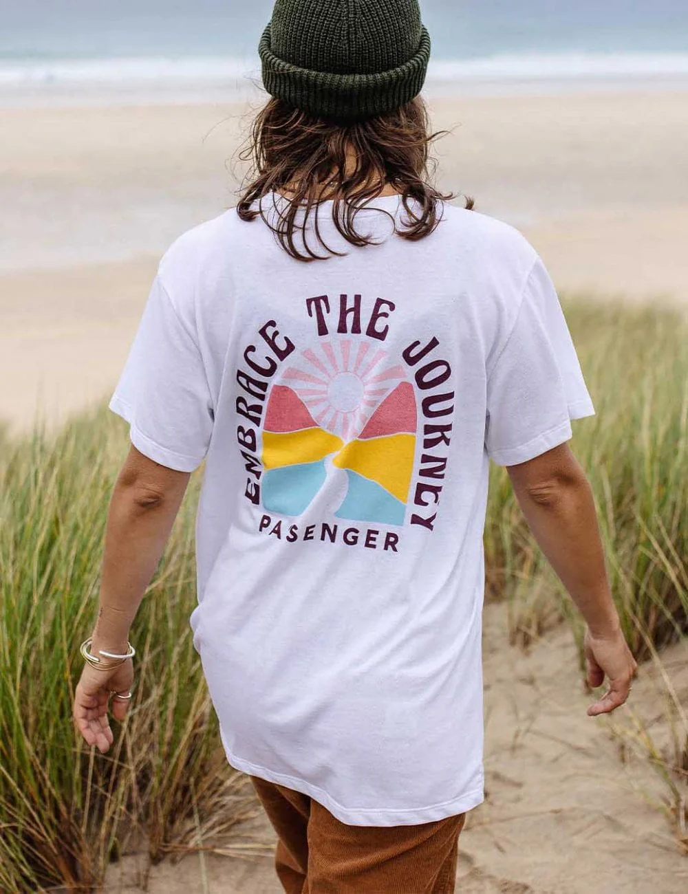 Women's Embrace The Journey T-Shirt - White