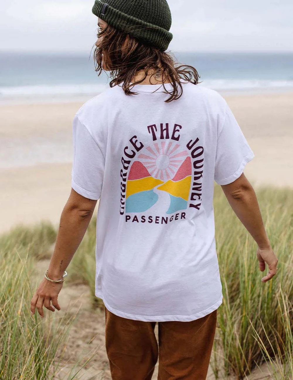 Women's Embrace The Journey T-Shirt - White - Image 3