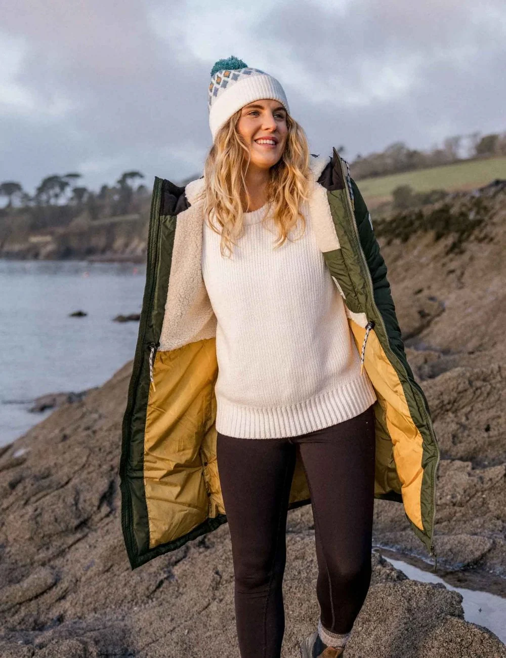 Women's Kinsey Long Jacket - Fir Tree - Image 7