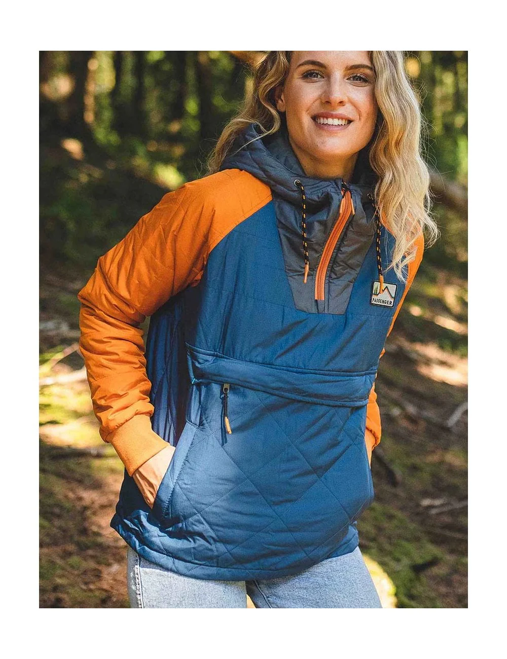 Women's Ocean 1/2 Zip Insulated Jacket - Ensign Blue - Image 4