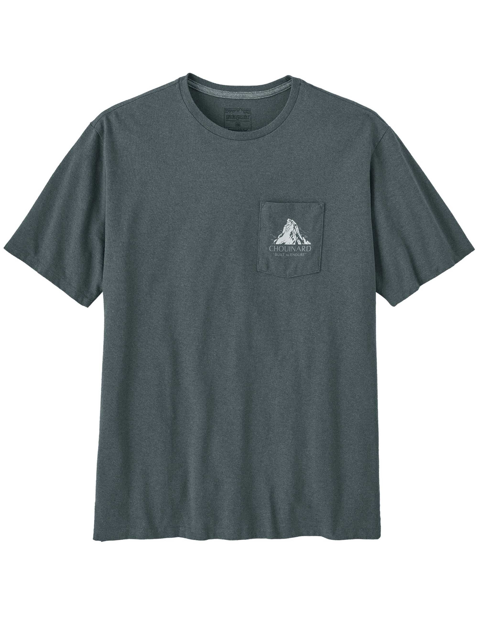 Chouinard Crest Pocket Responsibili T-Shirt - Nouveau Green - Image 2