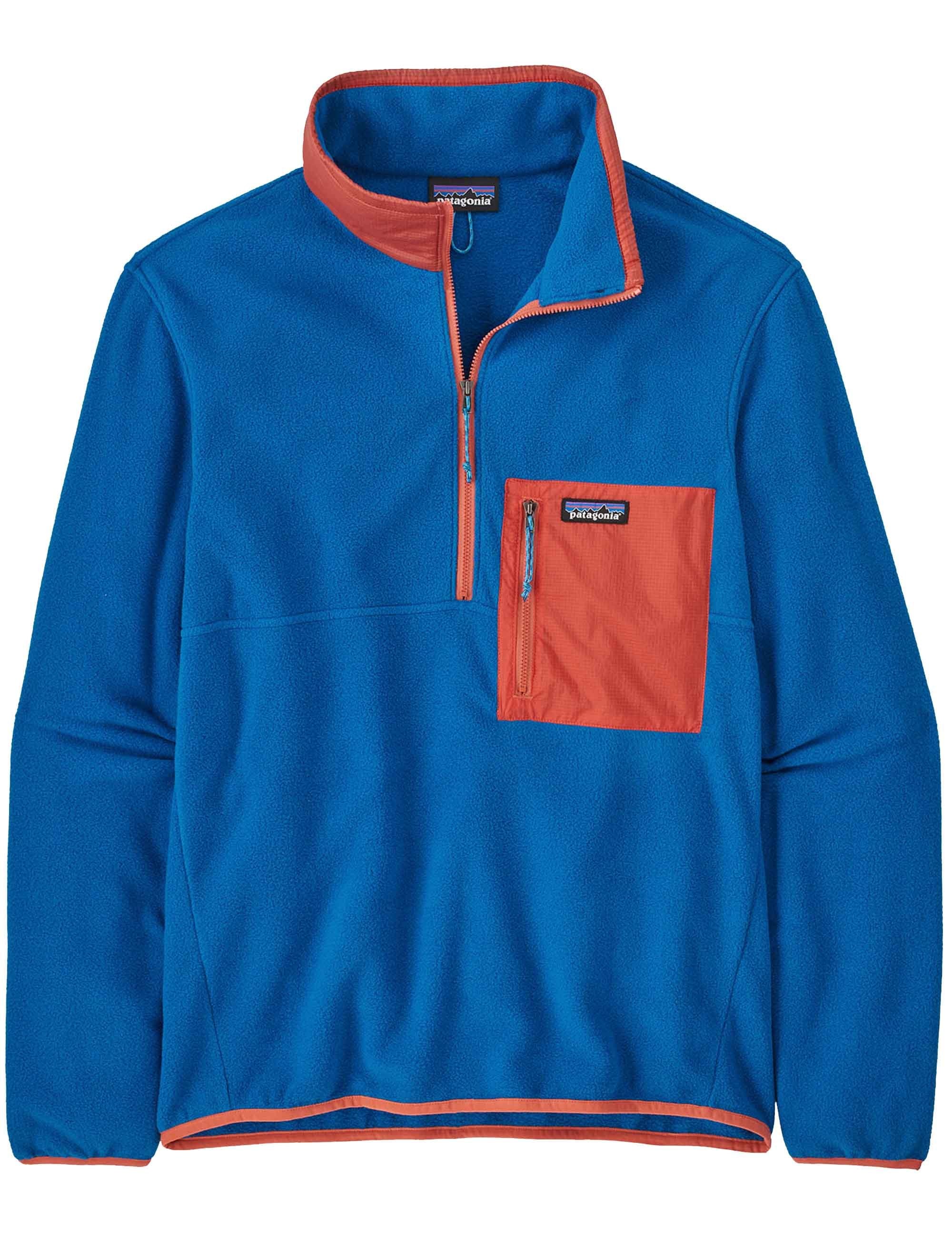 Microdini 1/2 Zip Fleece Pullover - Endless Blue