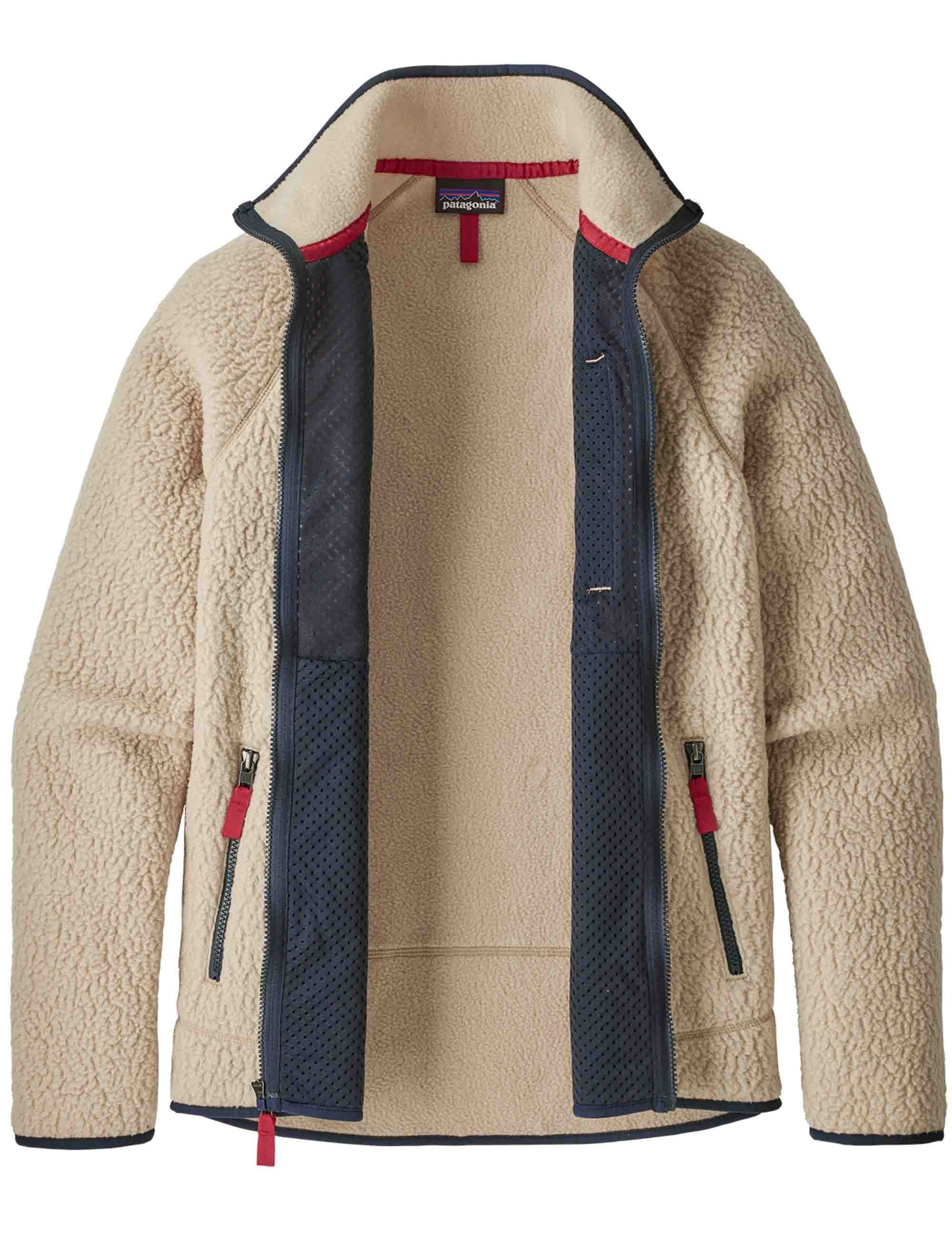 Retro Pile Fleece Jacket - El Cap Khaki - Image 3