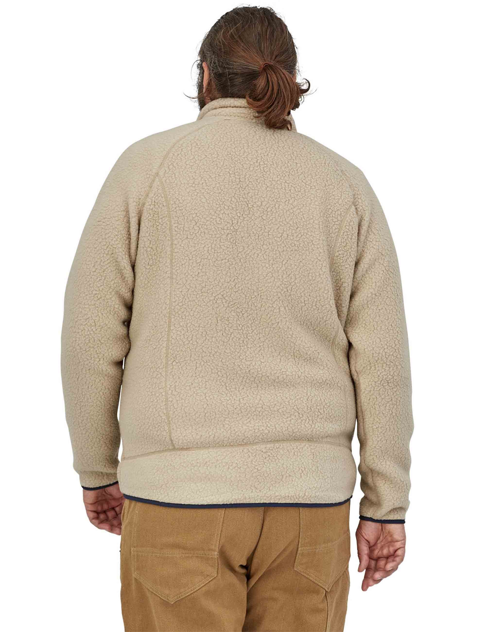 Retro Pile Fleece Jacket - El Cap Khaki - Image 6