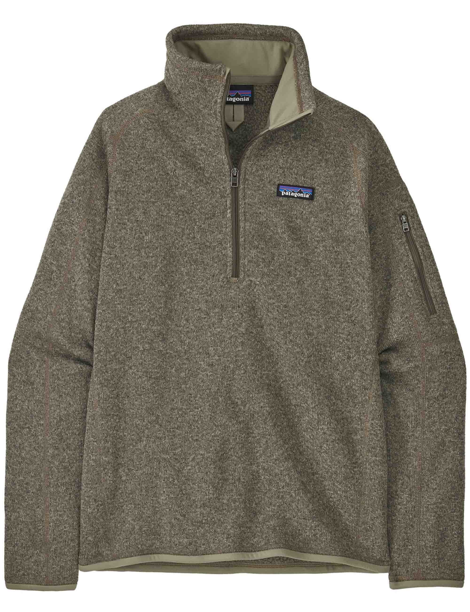 Women's Better Sweater 1/4 Zip Fleece - River Green