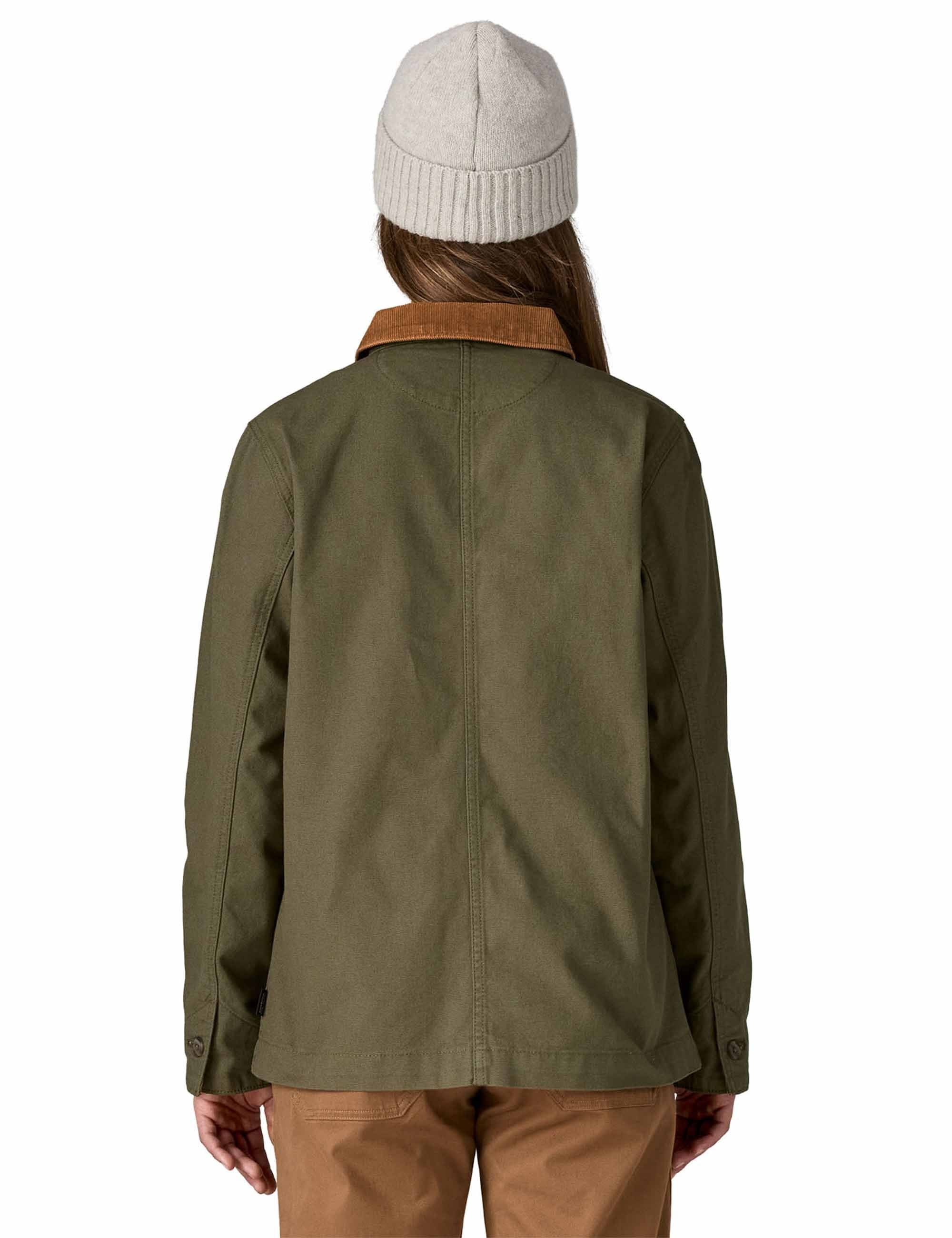 Women's Point Reyes Canvas Jacket - Basin Green - Image 3