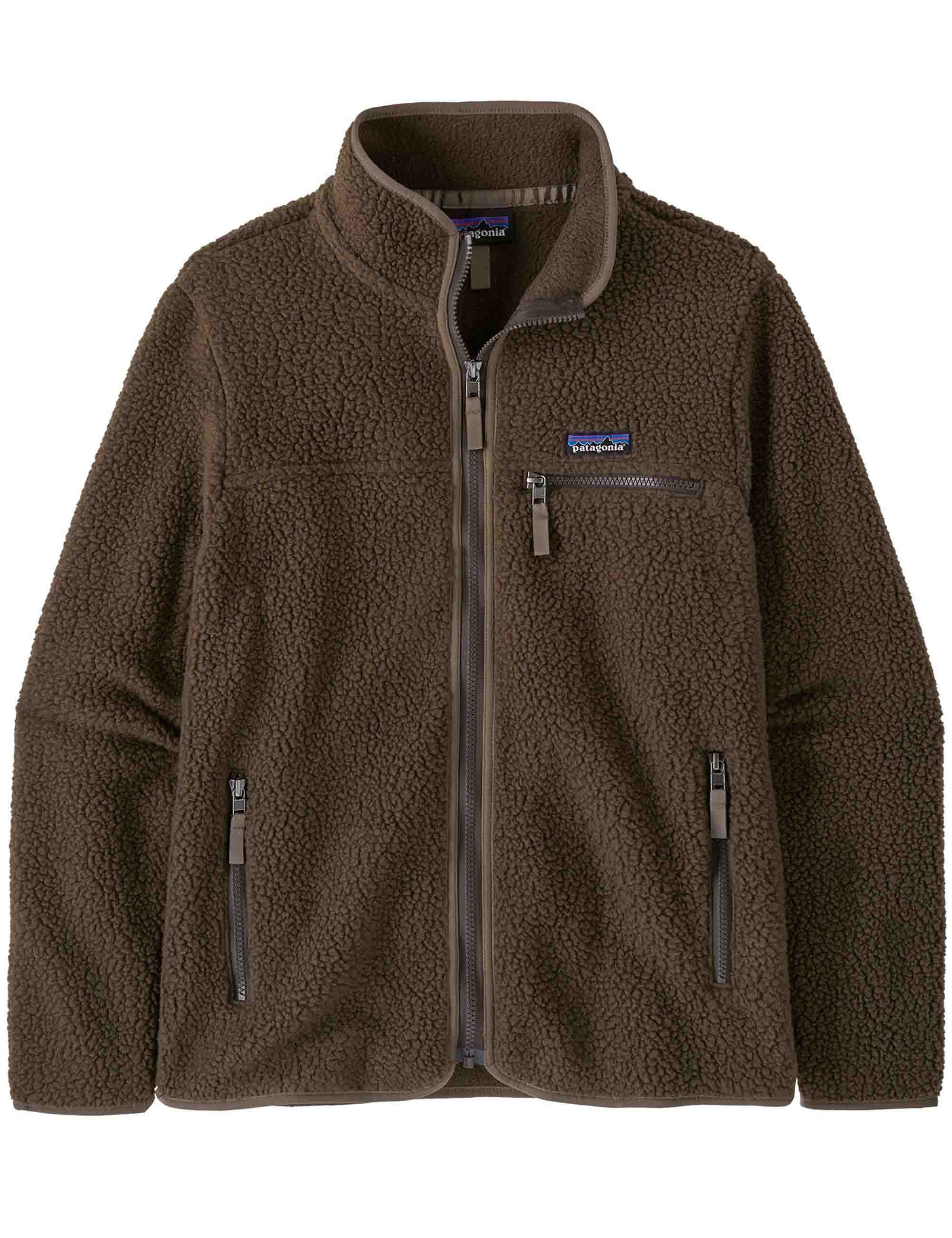 Women's Retro Pile Fleece Jacket - Otter Brown
