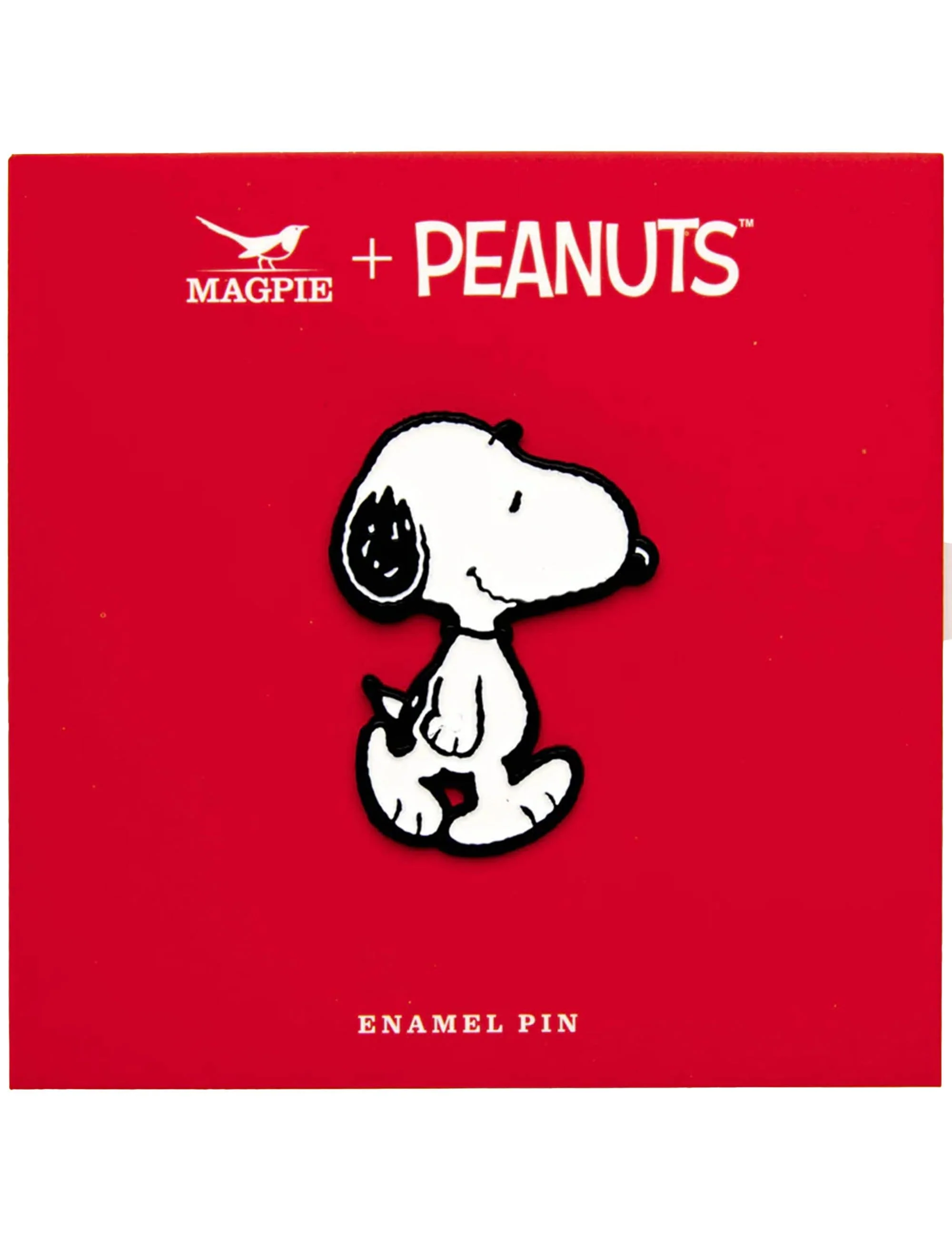 Snoopy Enamel Pin Badge - Friends Forever, Snoopy