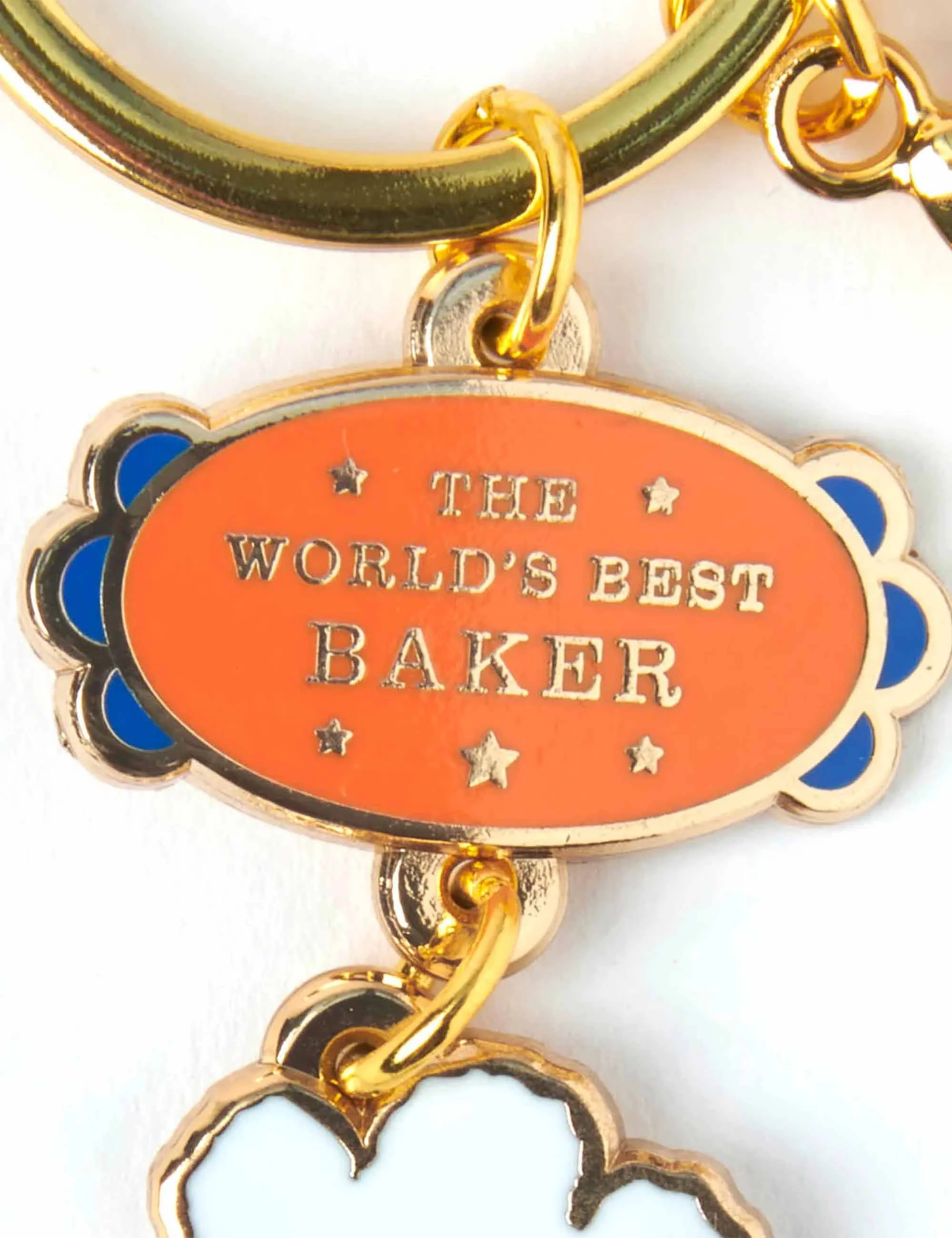 Snoopy World's Best Keychain - Baker - Image 2