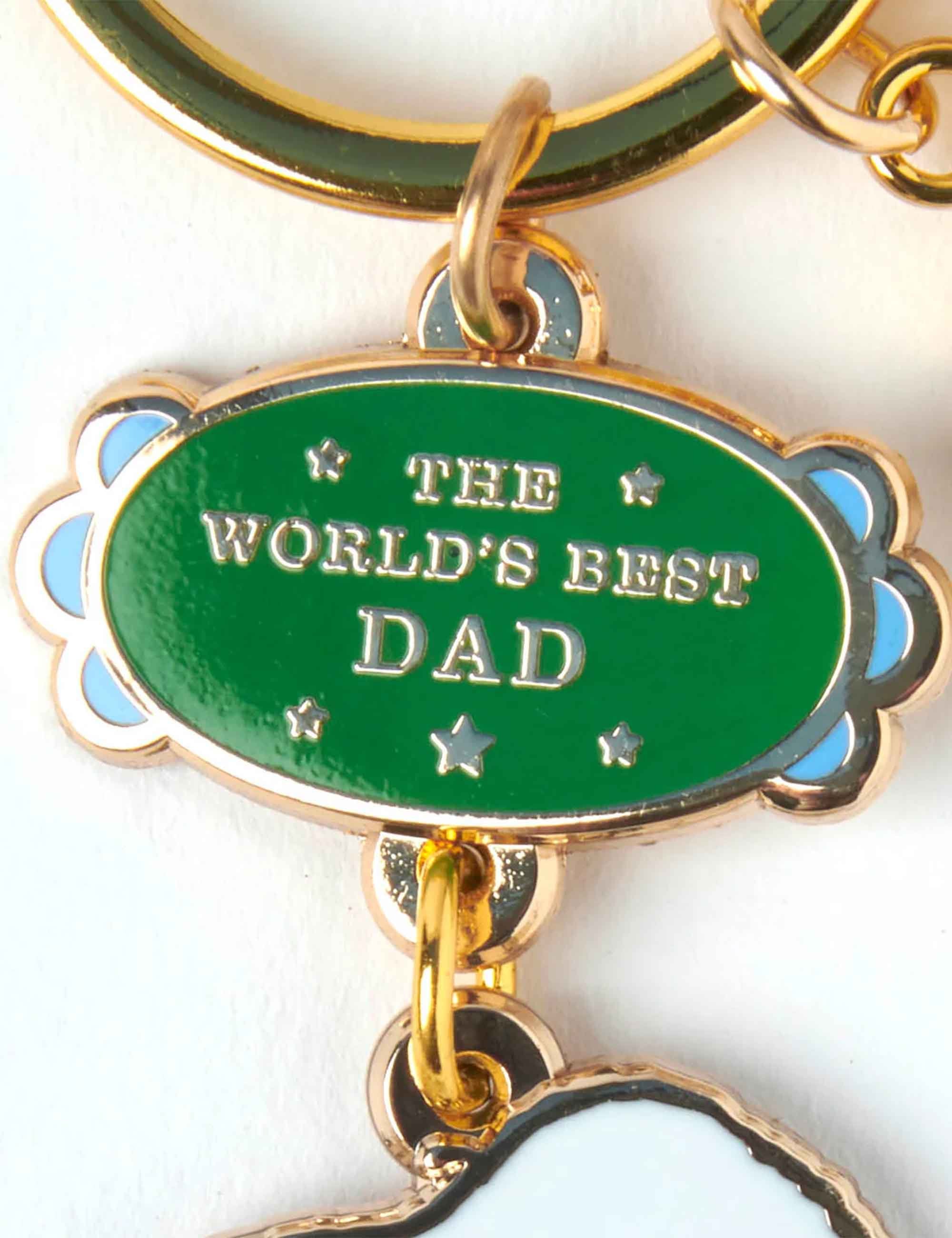 Snoopy World's Best Keychain - Dad - Image 2
