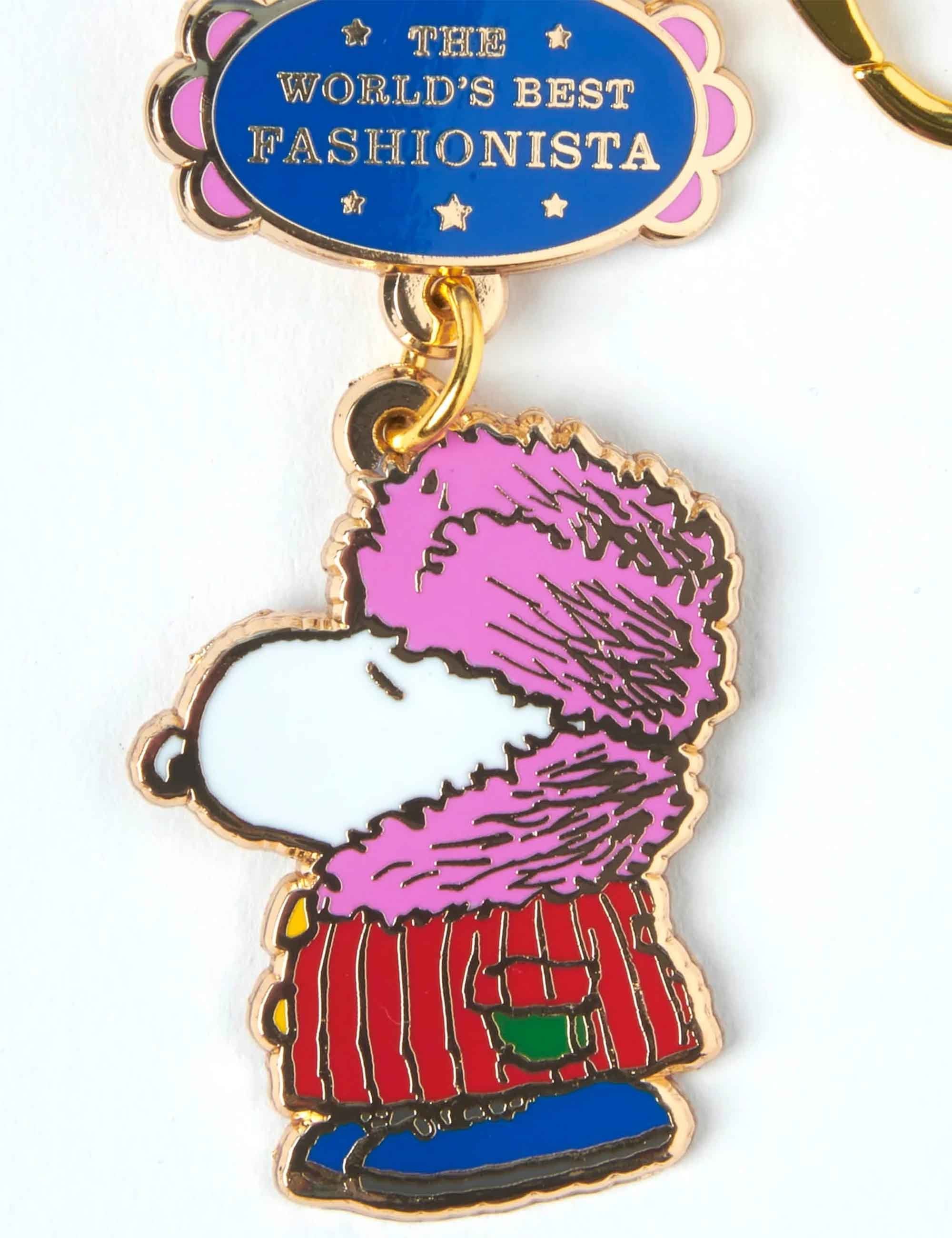 Snoopy World's Best Keychain - Fashionista - Image 3
