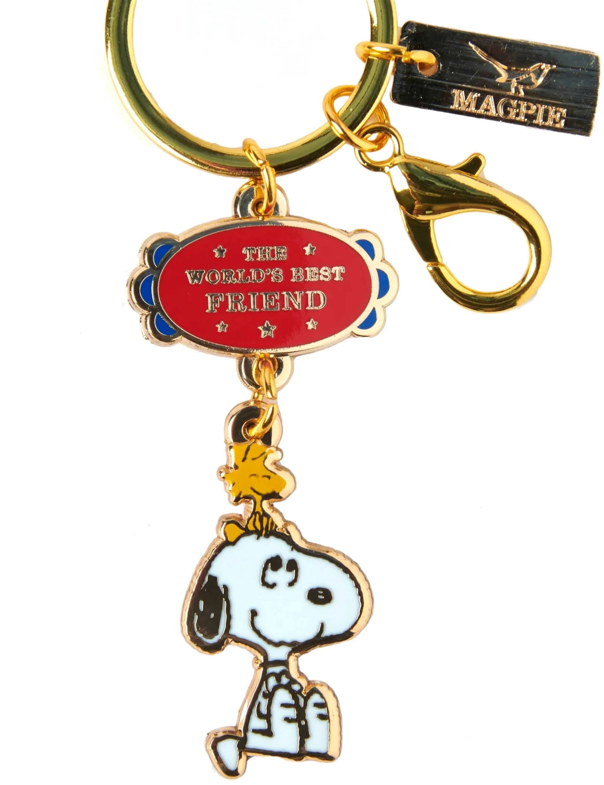 Snoopy World's Best Keychain - Friend