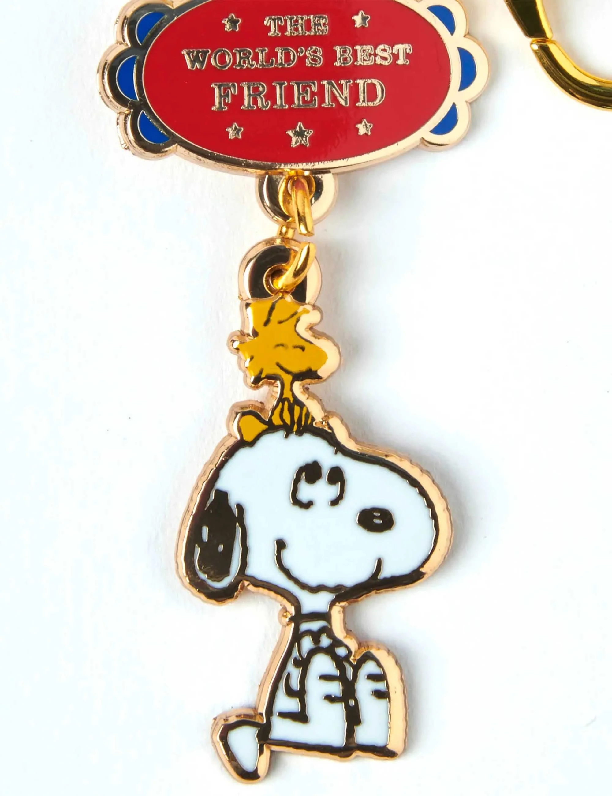 Snoopy World's Best Keychain - Friend - Image 3