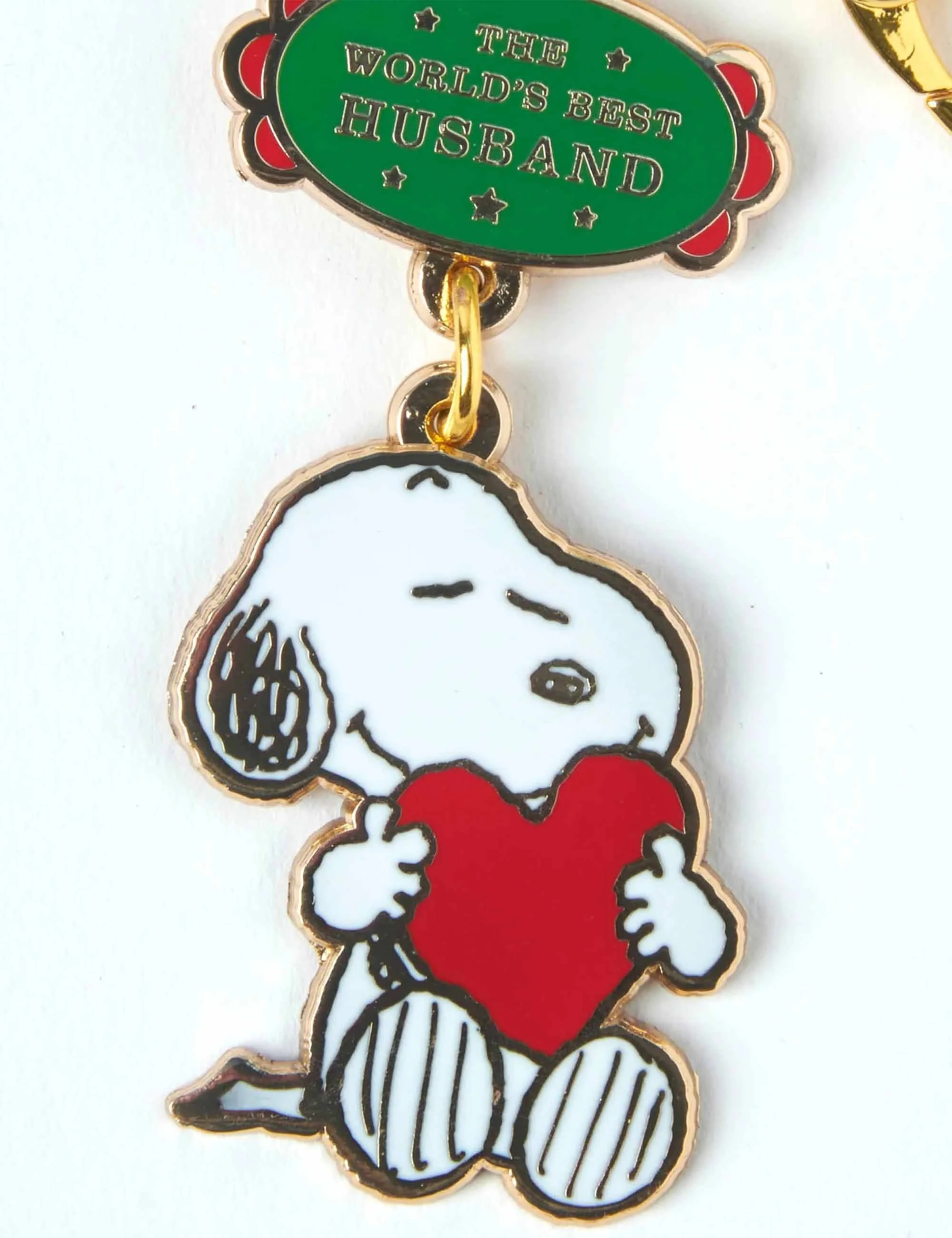 Snoopy World's Best Keychain - Husband - Image 3