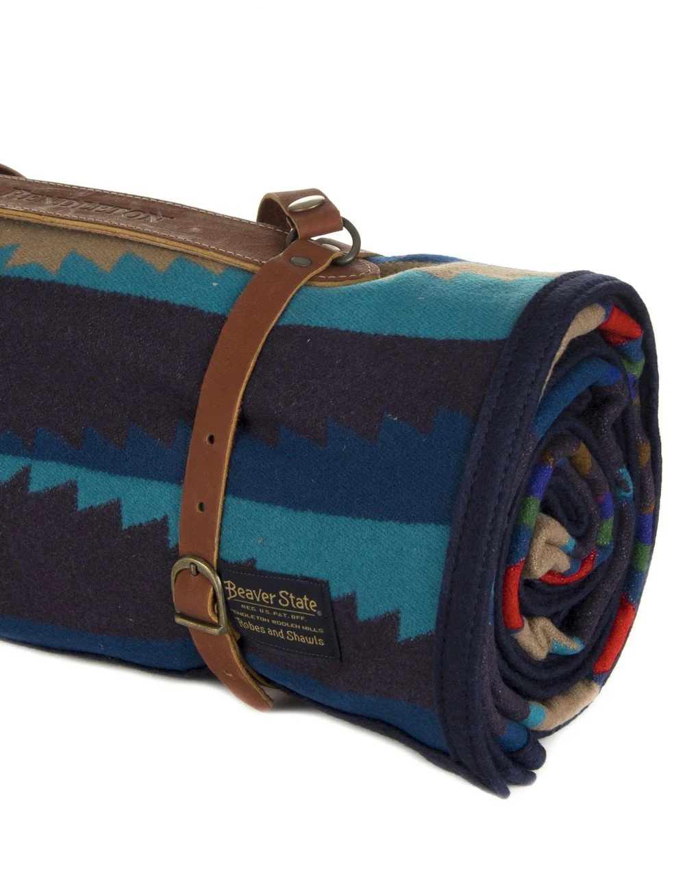 Jacquard Unnap Robe W/Carrier - Aegean - Image 3