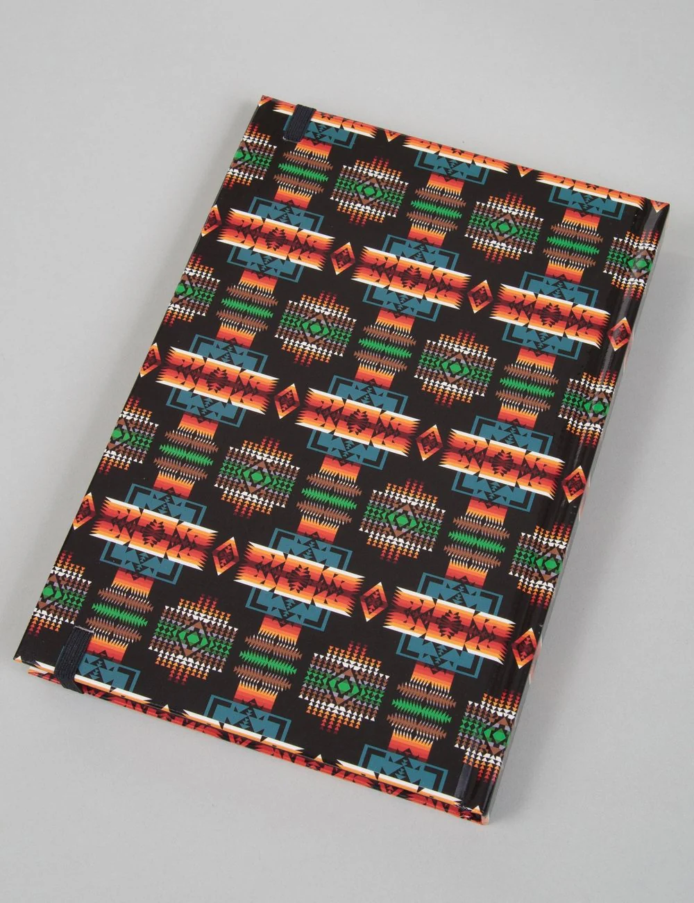 Printed Notebook (Lined) - Black - Image 3
