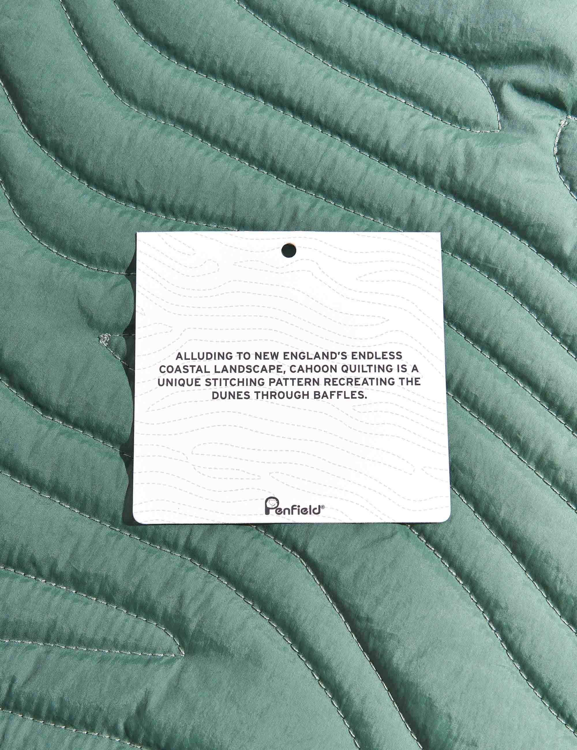 Cahoon Quilted Jacket - Dark Forest - Image 6