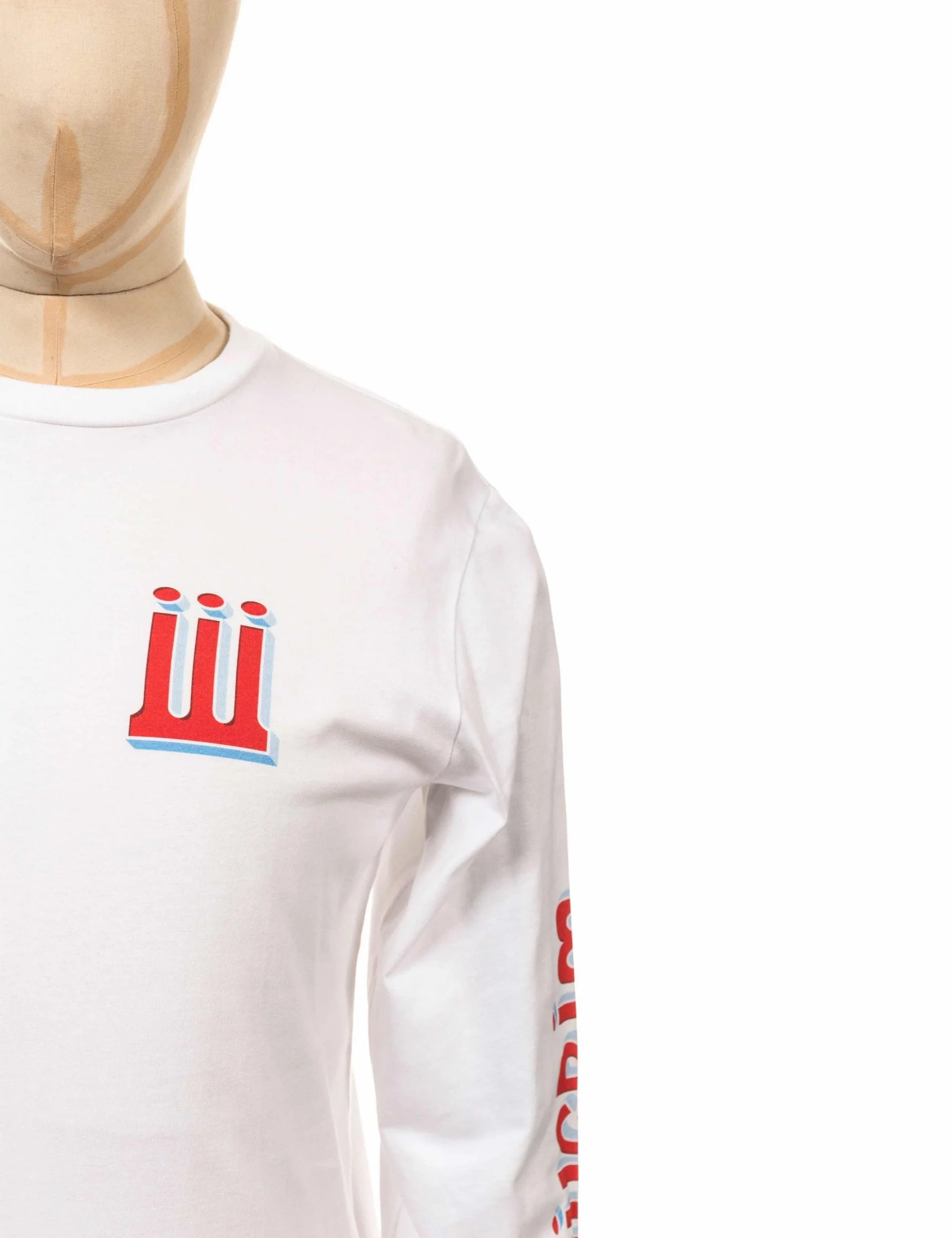 Spectrum Long Sleeve T-Shirt - White - Image 3