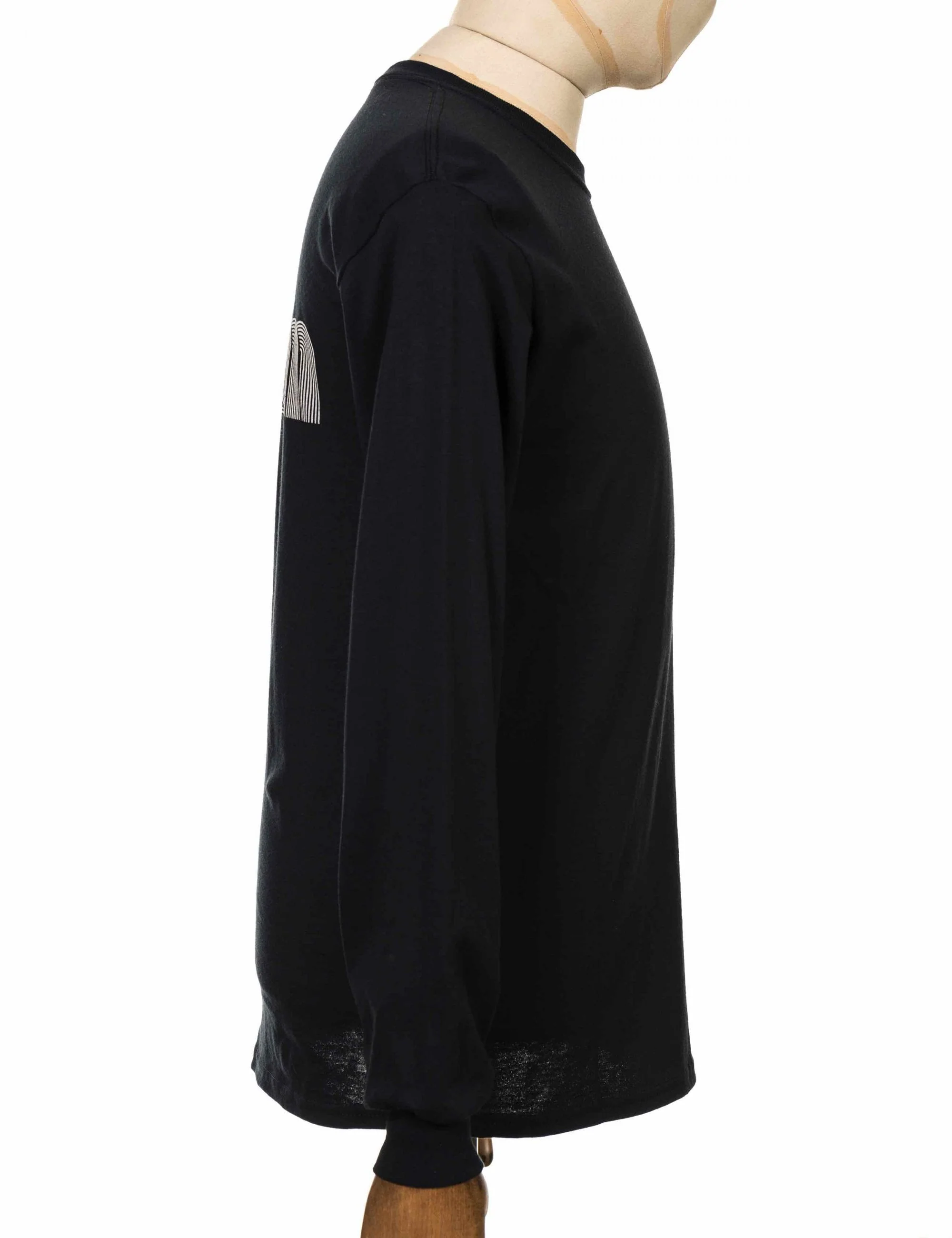Structure Long Sleeve T-Shirt - Black - Image 5