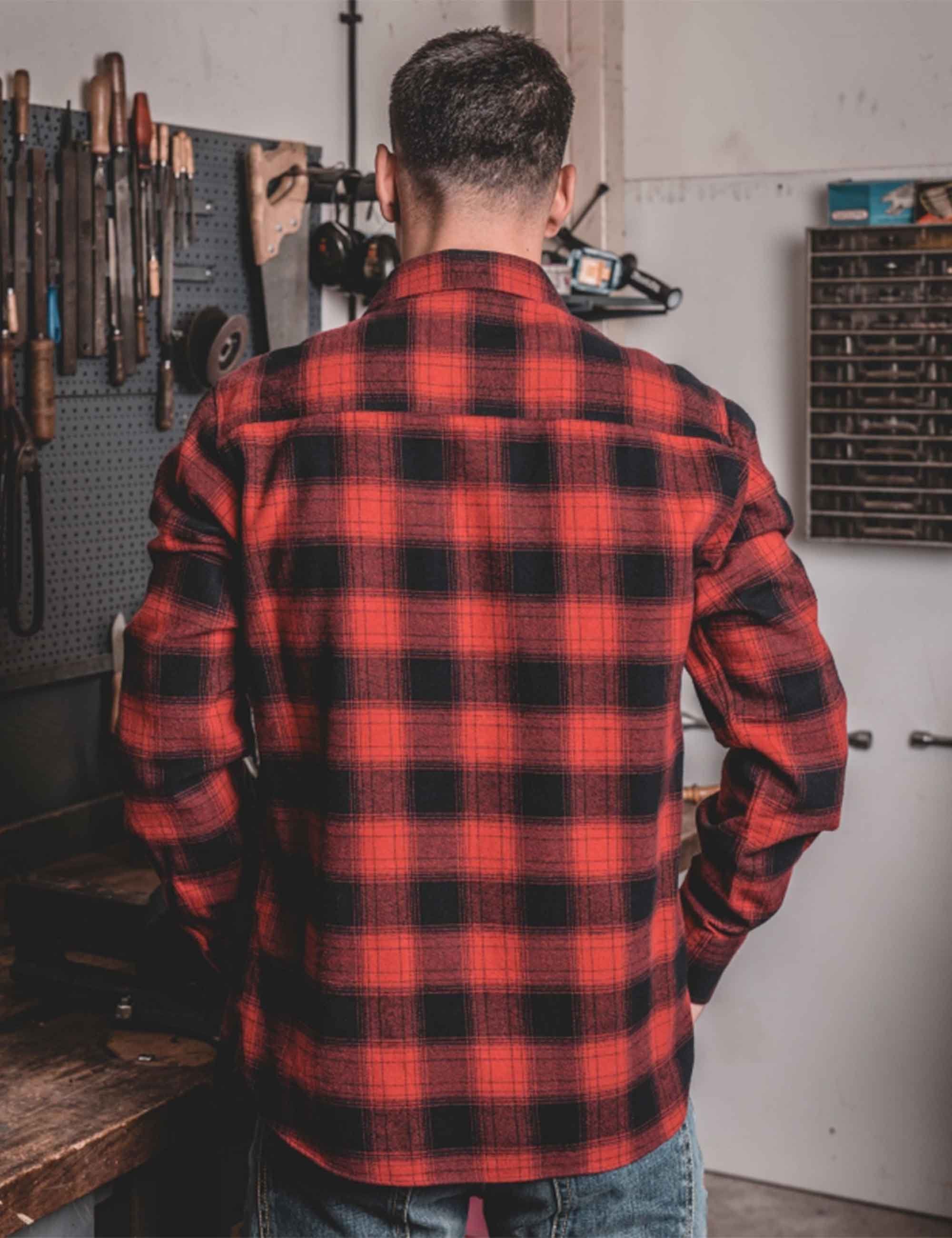 1937 Roamer Shirt - Red Check - Image 4